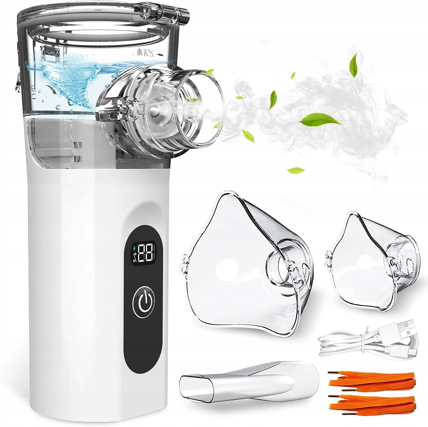 PORTABLE RECHARGEABLE MESH INHALER FOR CHILDREN AND ADULTS QUIET