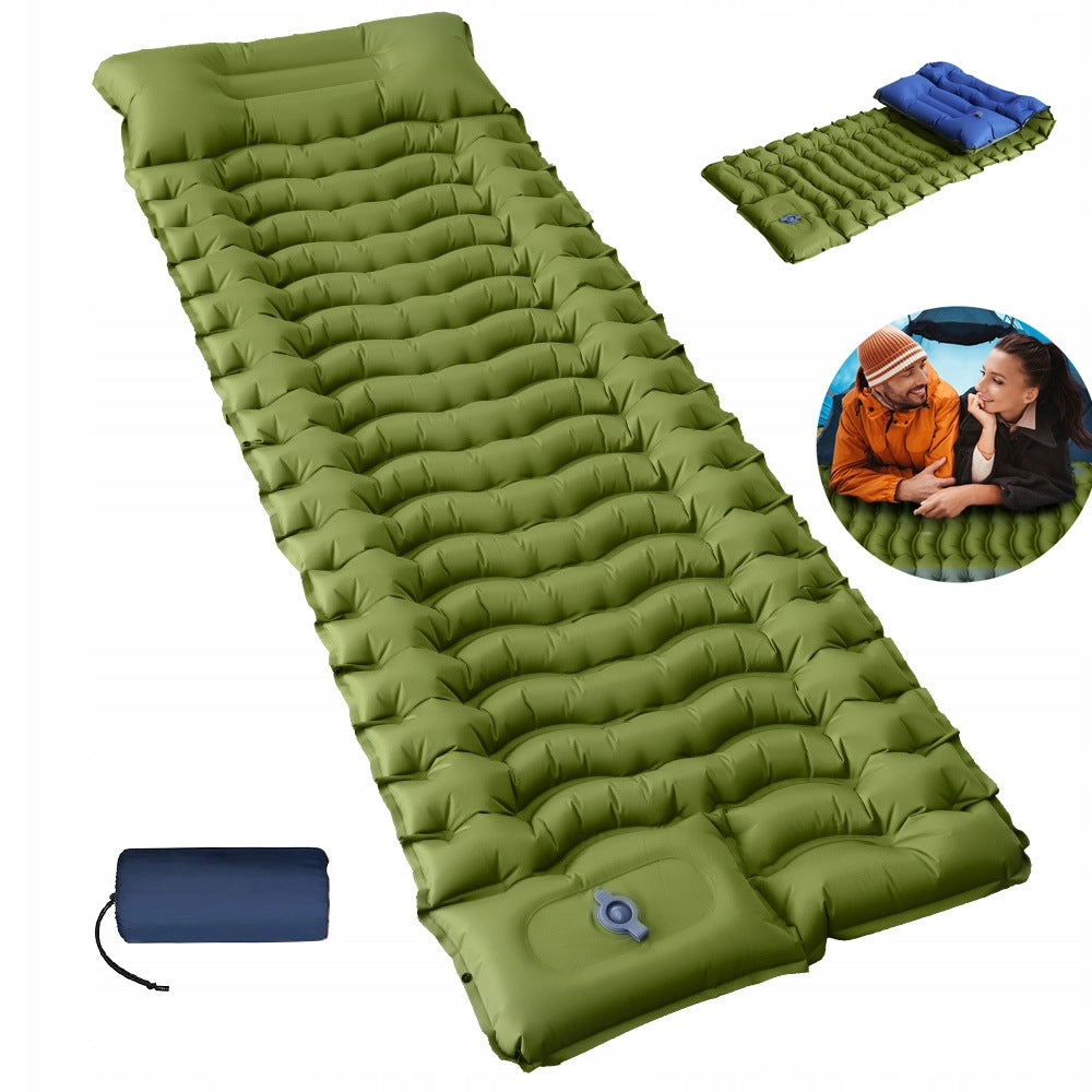 PORTABLE SELF-INFLATING MAT CUSHION MATTRESS 195X68 CM FOLDING MAT