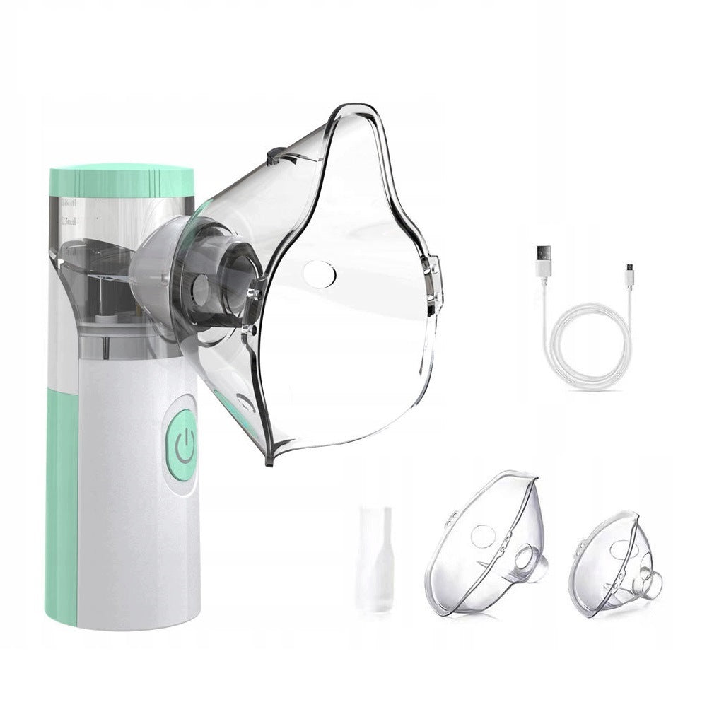 PORTABLE SILENT BATTERY INHALER FOR CHILDREN AND ADULTS NEBULIZER