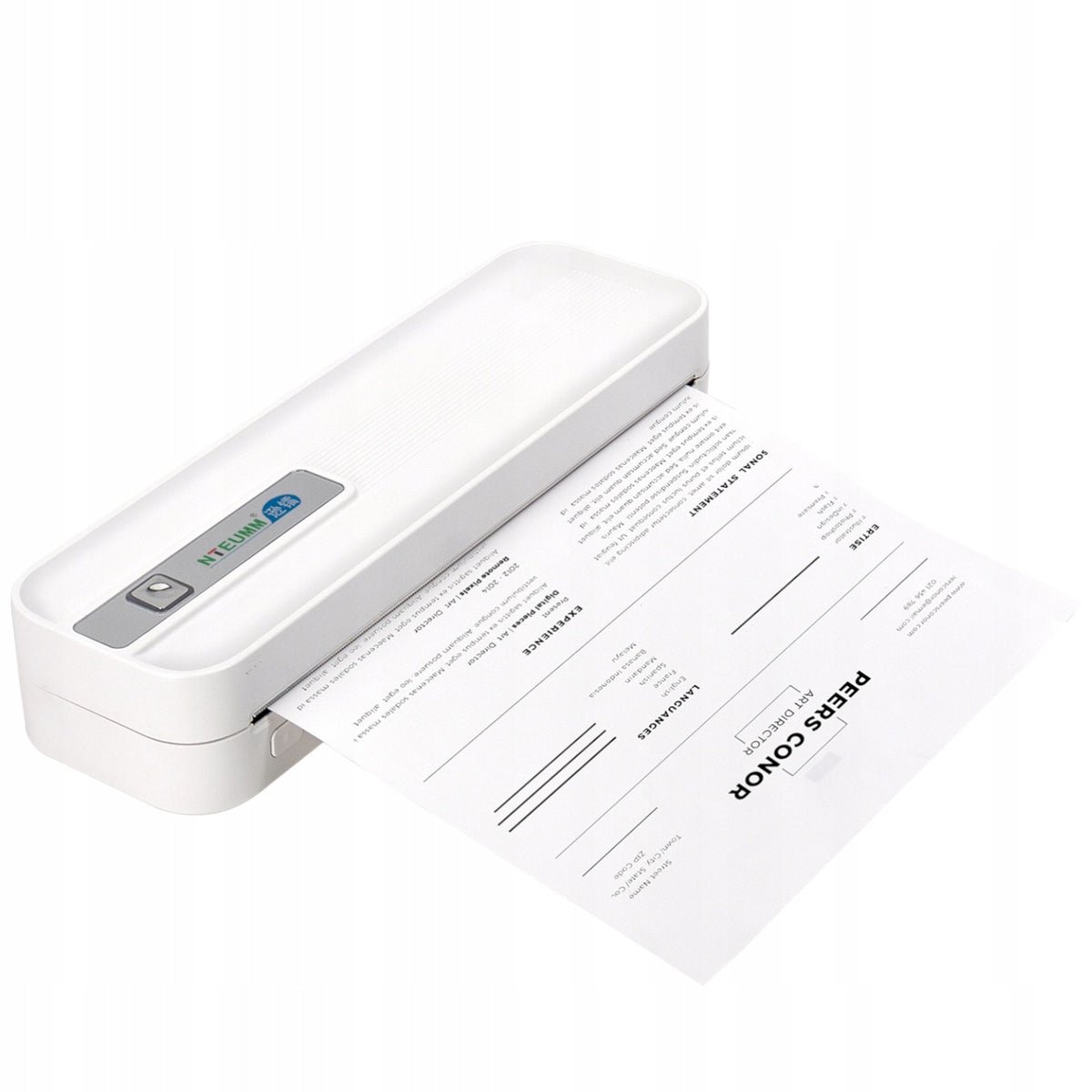 PORTABLE THERMAL A4 NETUM PRINTER FOR DOCUMENTS, PHOTOS, LABELS, TATTOO