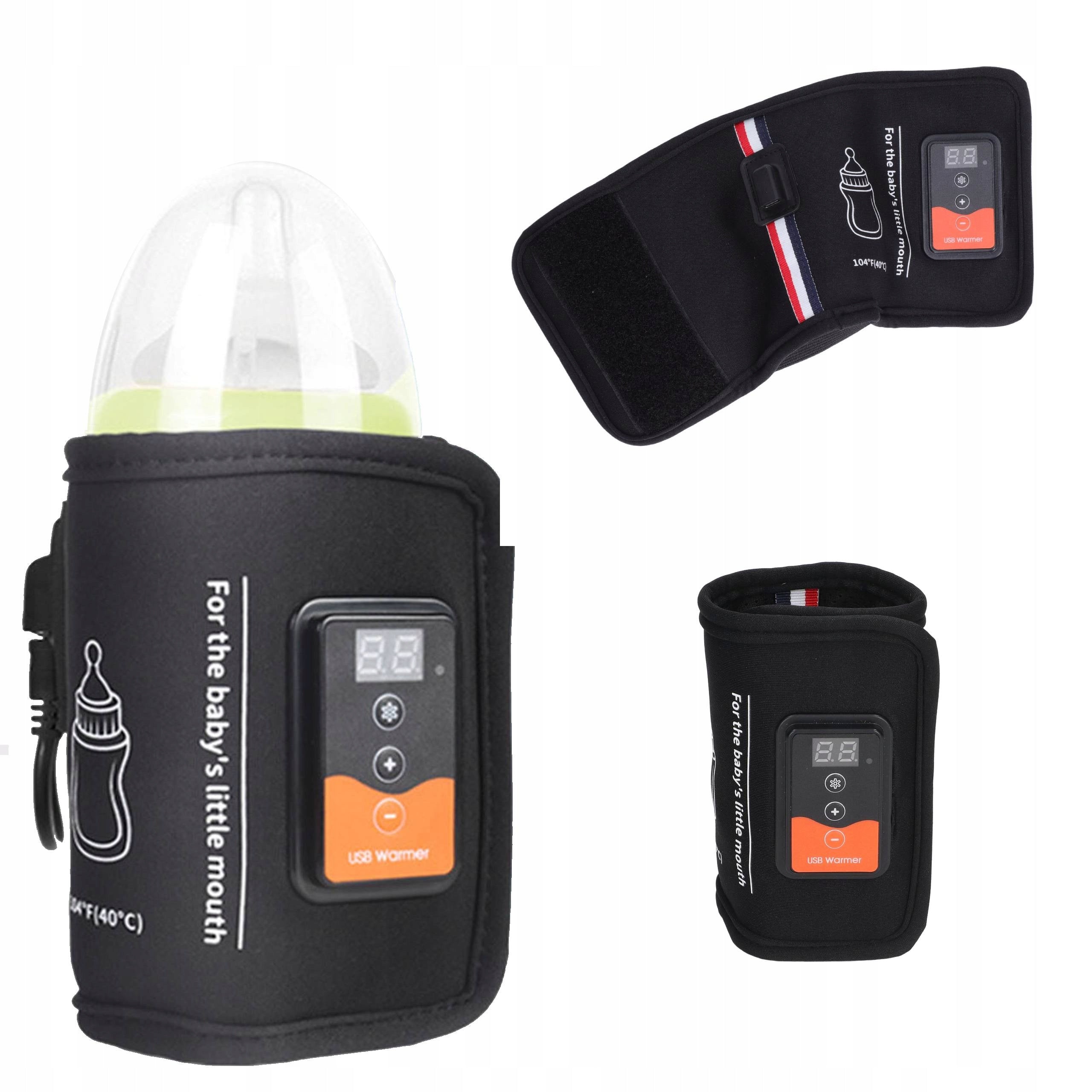 PORTABLE TOURIST HEATER FOR MILK BOTTLES ON USB FOR CAR