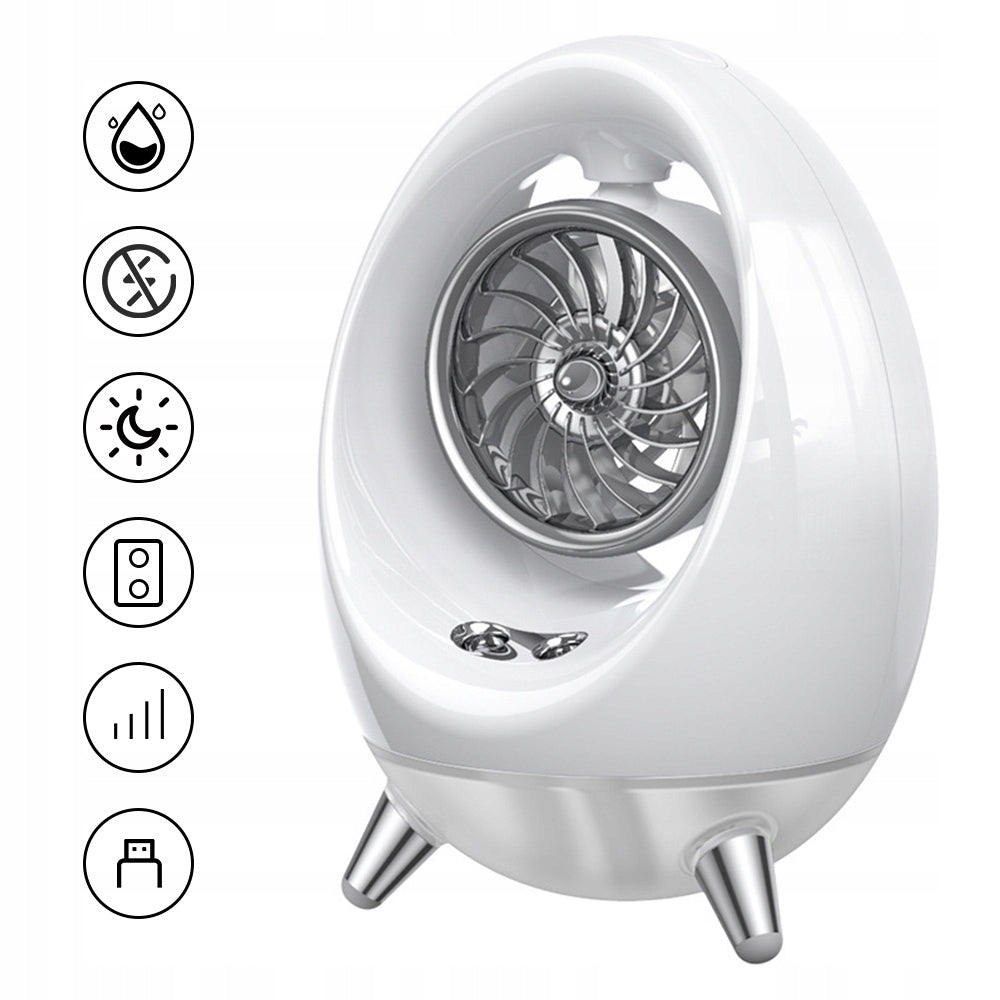 PORTABLE USB AIR CONDITIONER FOR WATER AND ICE 3IN1 FAN FOR HOME SMALL Brand Zree