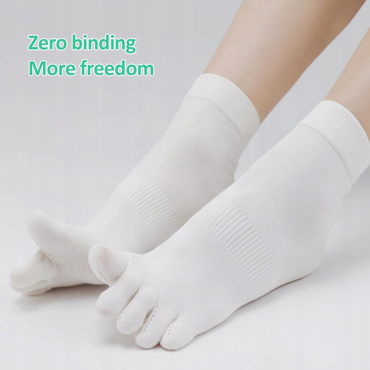 POSITIVE SOCKS WITH FINGERS FOR RUNNING SPORTS COTTON WOMEN Brand no brand