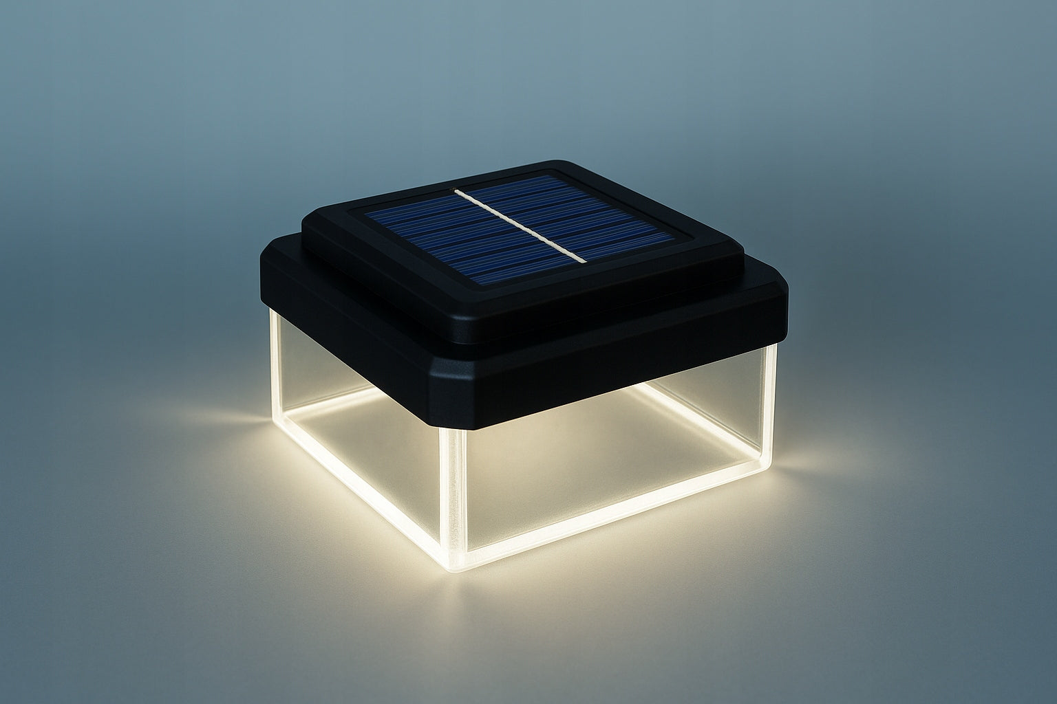 POST CANOPY Solar Lamp LED CAP for post100x100mm battery Brand no brand