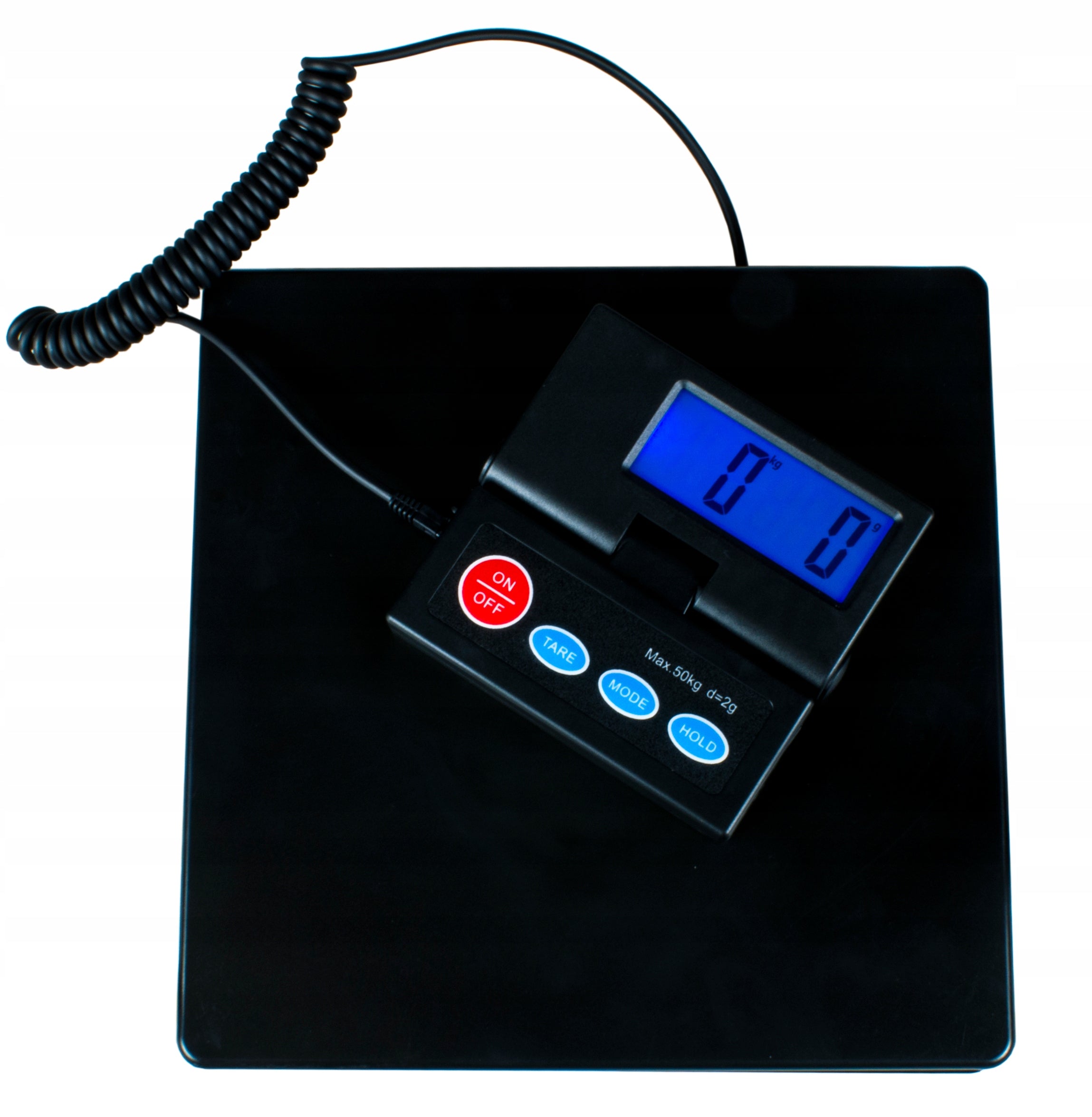 POSTAL SCALE 50kg FOR PLATFORM PACKAGES 25x25cm ELECTRONIC STORAGE Scale type platform