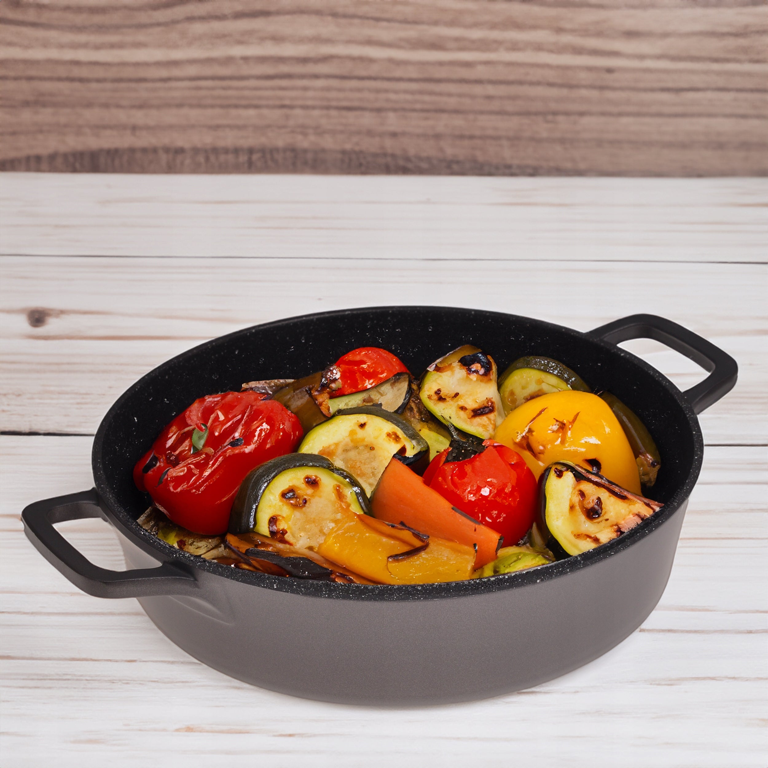 POT GAR cauldron 4,0 L PAN with lid for GAS INDUCTIONS KAMILLE Brand Kamille