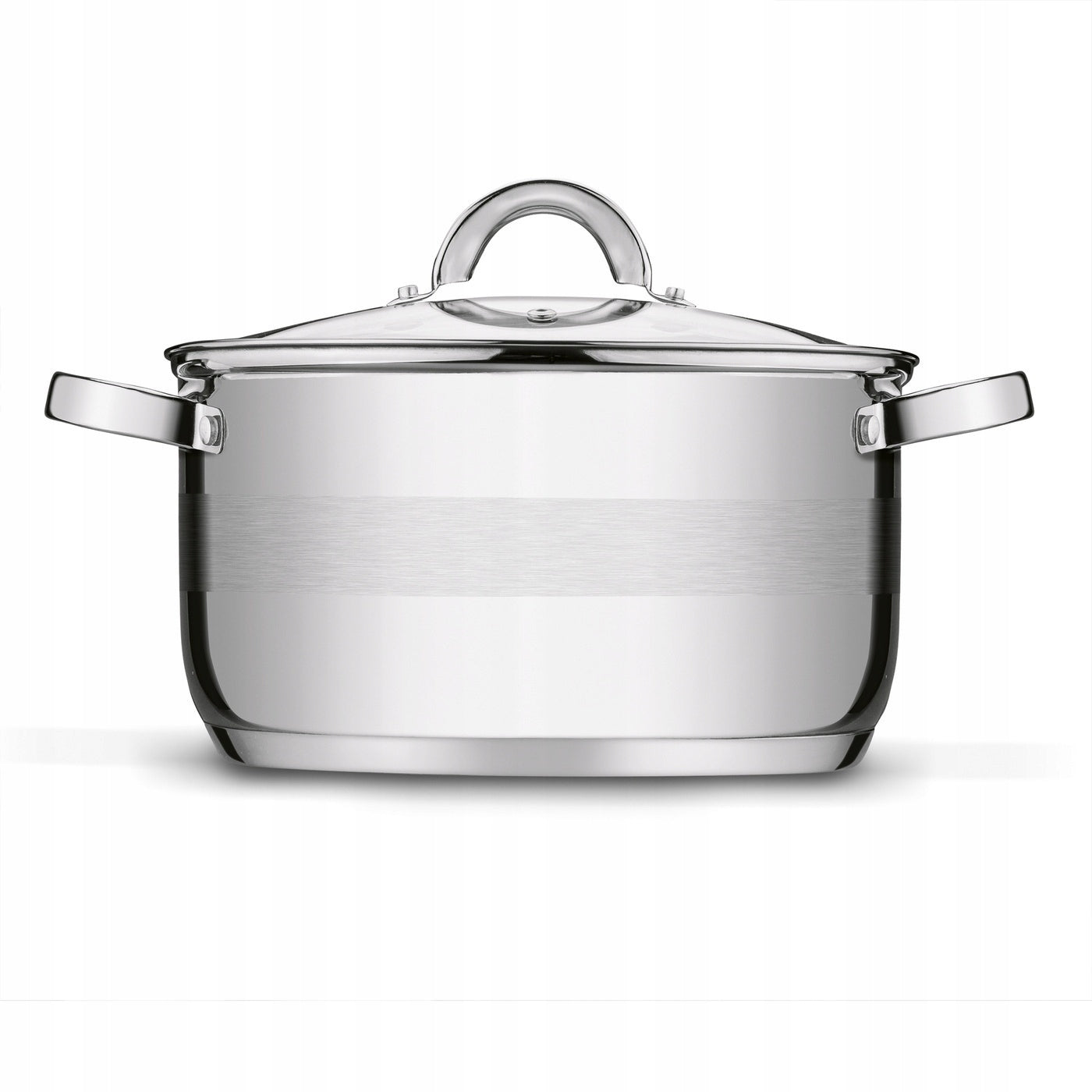POT INDUCTION SOLID STAINLESS STEEL Gas Lid Tadar Roger II 5,7l 24cm Kind traditional pot
