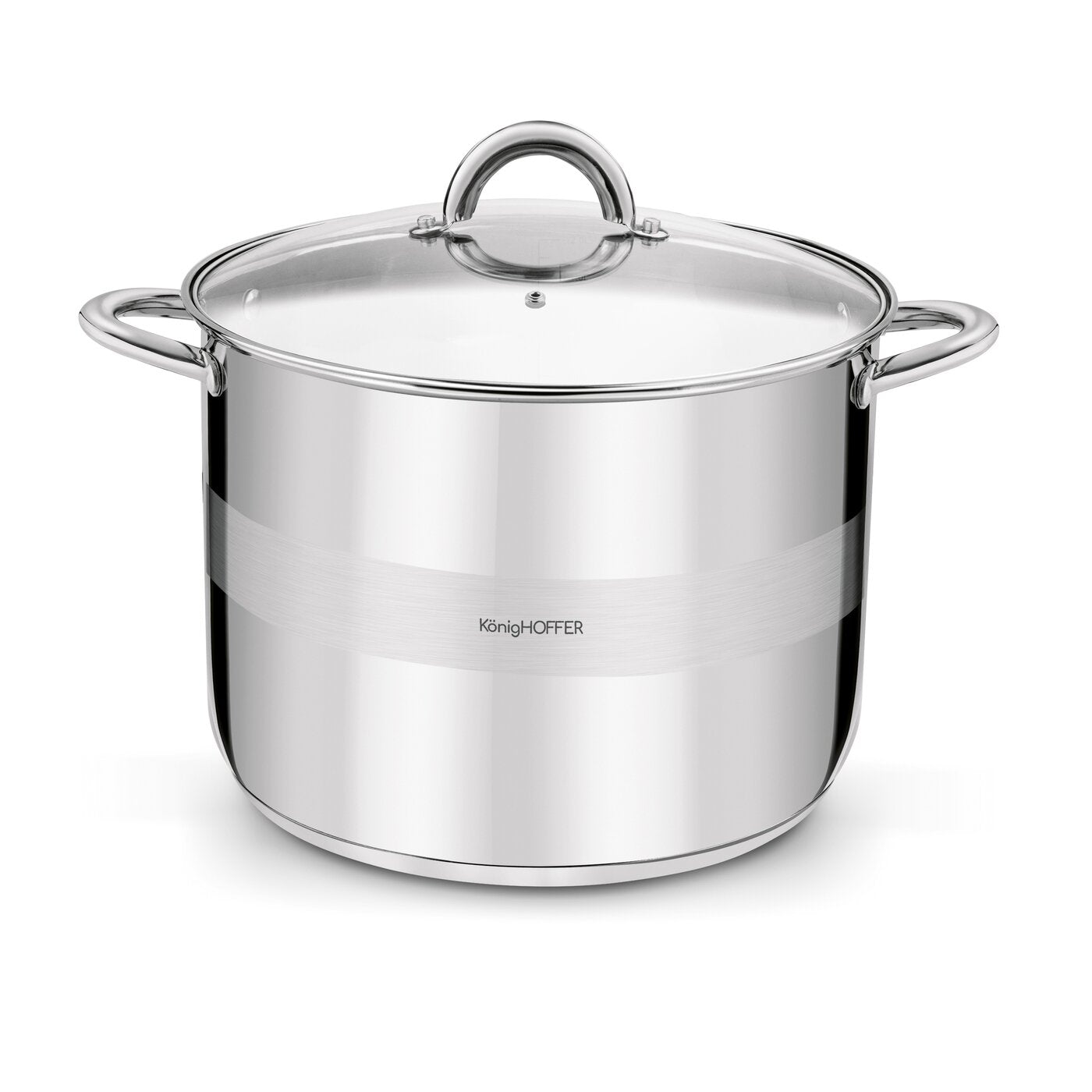 POT Induction STEEL Gas LID LARGE High Konighoffer Faro 12L