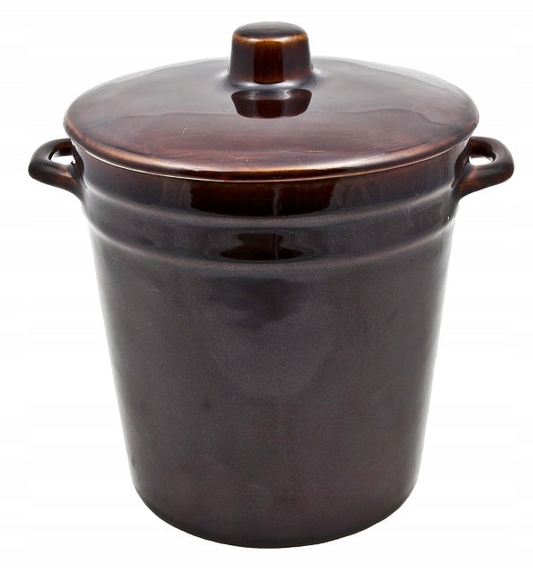 POT + LID STONEWARE CRYSTAL 2,3 L