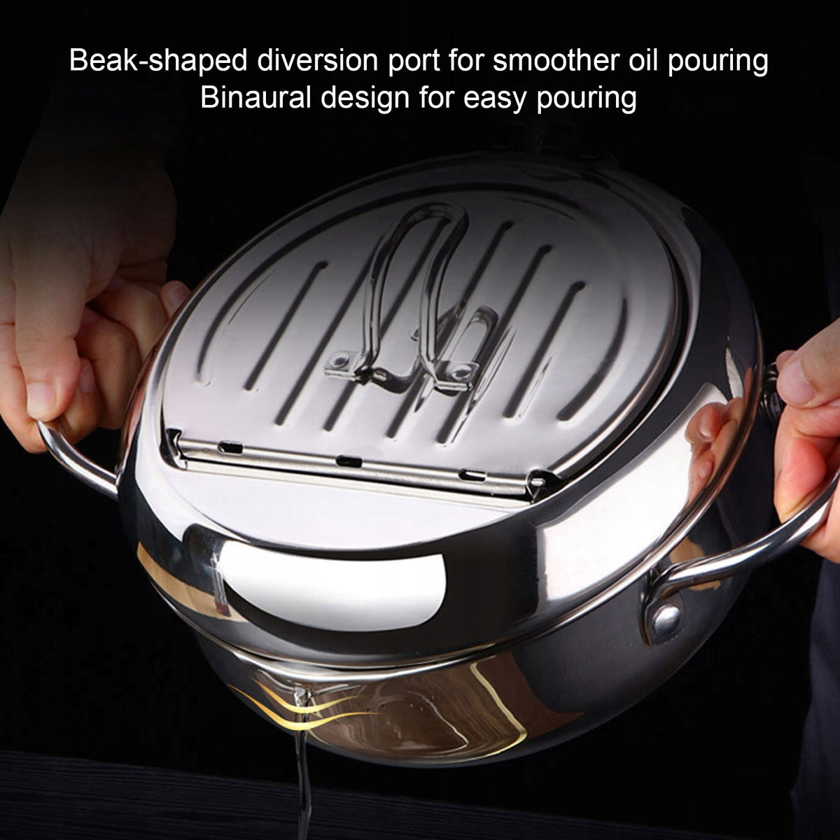 POT SAUCEPAN BASKET FOR FRYING FISH FRIES MEAT CHICKEN DONUTS 2,2L Brand no brand