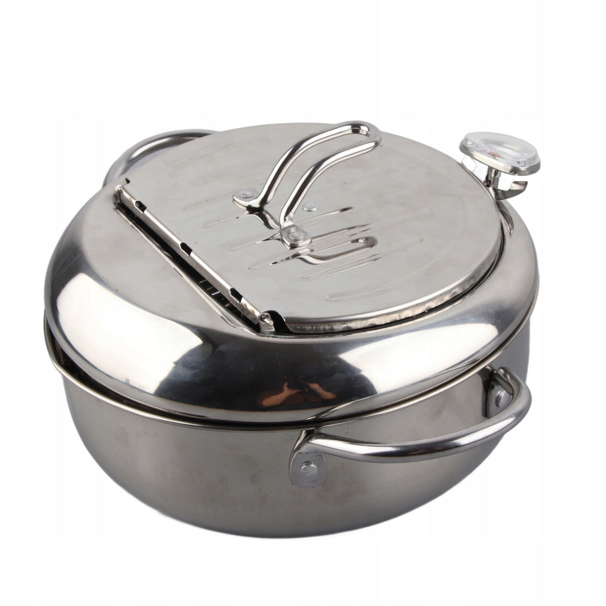 POT SAUCEPAN BASKET FOR FRYING FISH FRIES MEAT CHICKEN DONUTS 2,2L