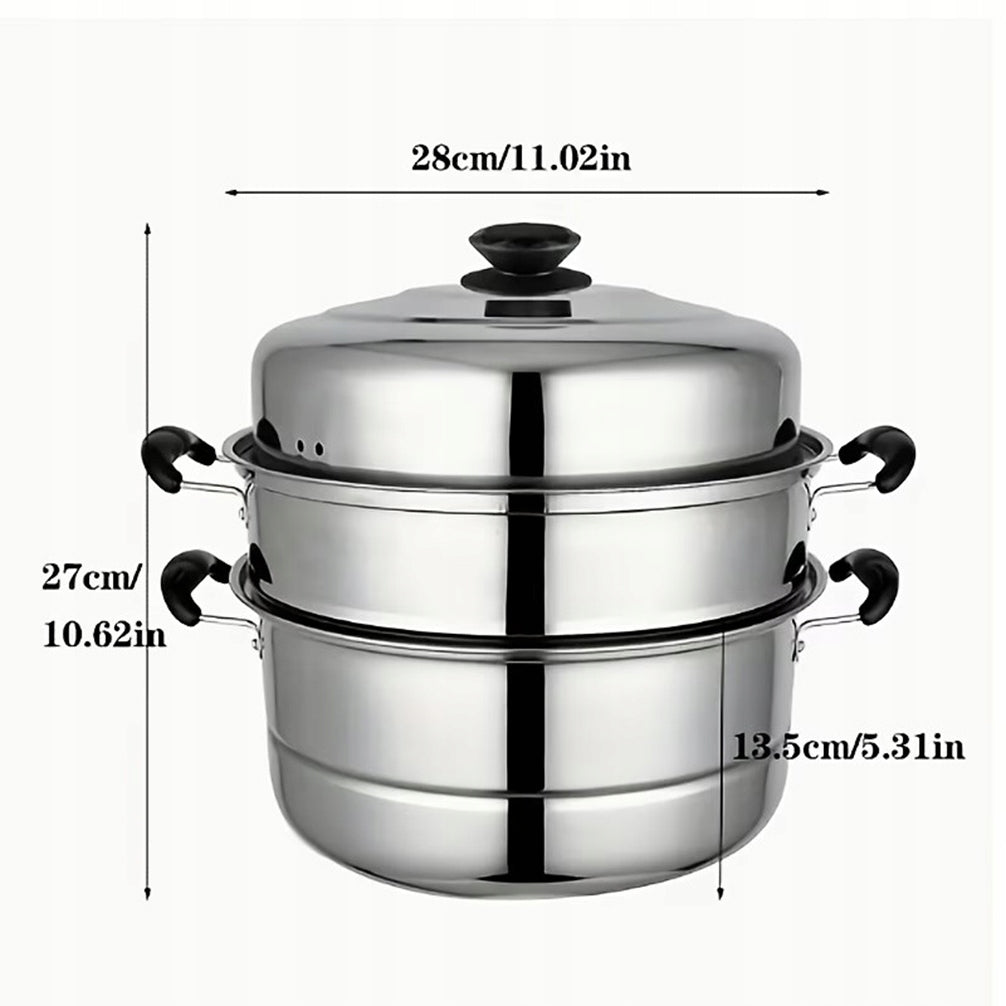POT STEEL STEAMING CARTRIDGE STEAMER STEAMING CARTRIDGES LID Packaging status original