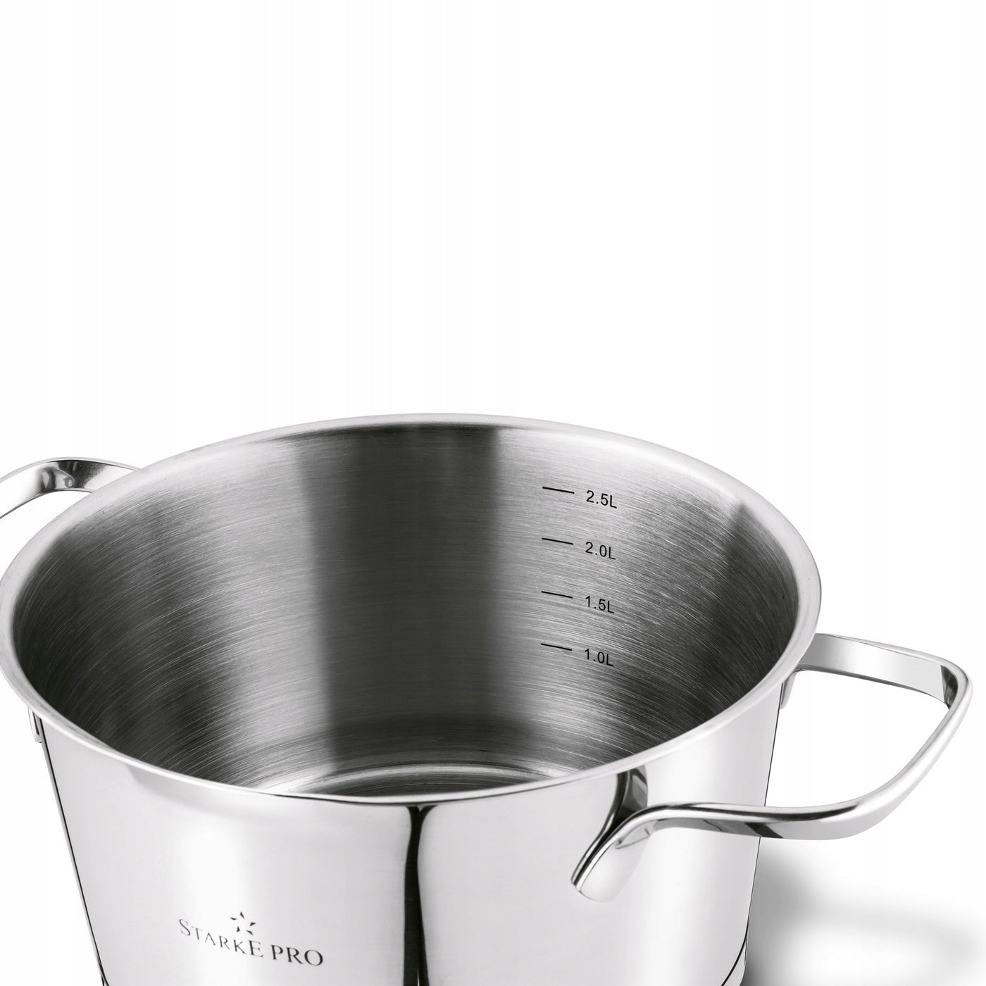 POT Steel INDUCTION STAINLESS STEEL Gas LARGE Starke Pro Speziale 3,1L 20cm Kind traditional pot