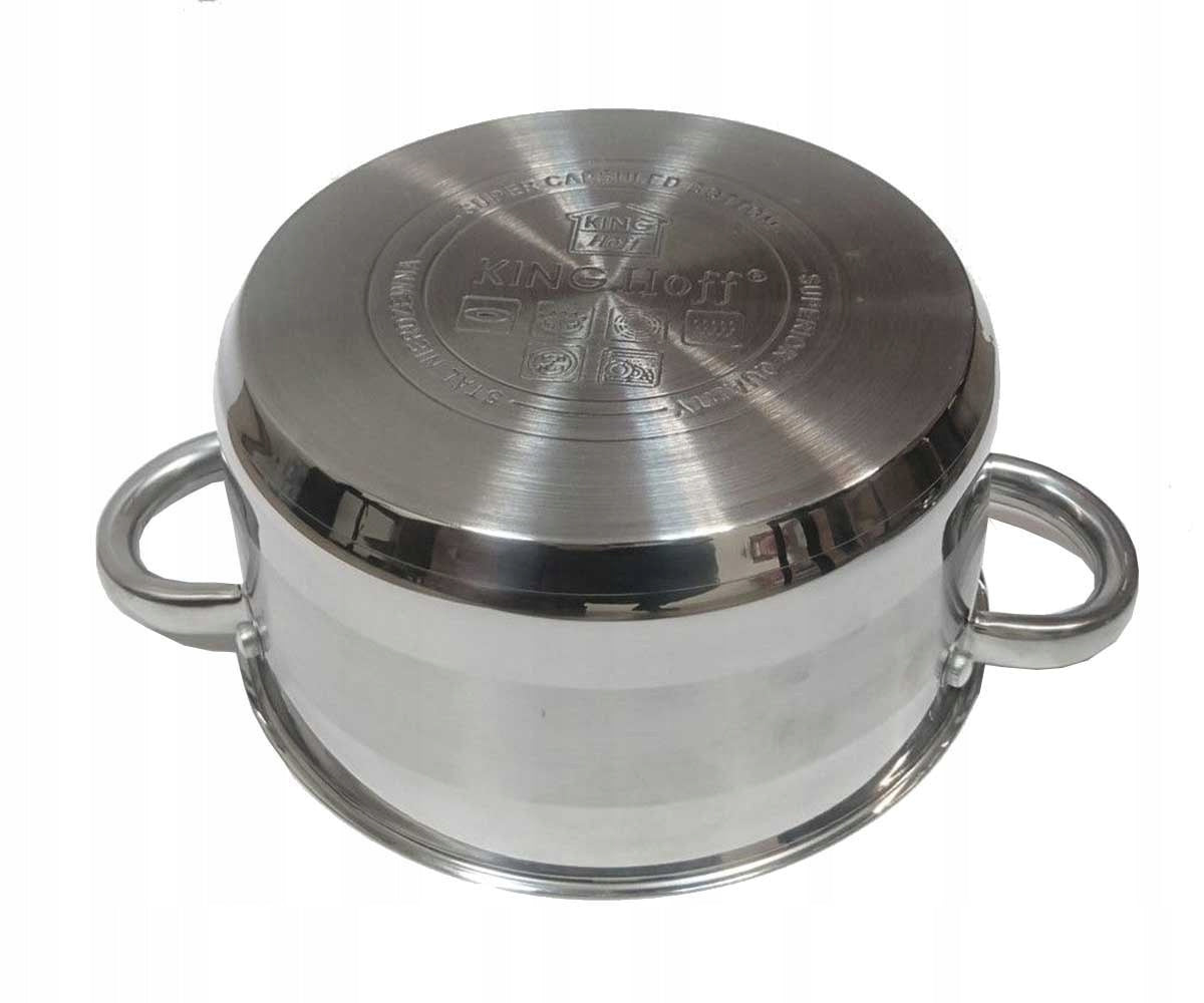 POT WITH LID KINGHOFF INDUCTION GAS Packaging status original