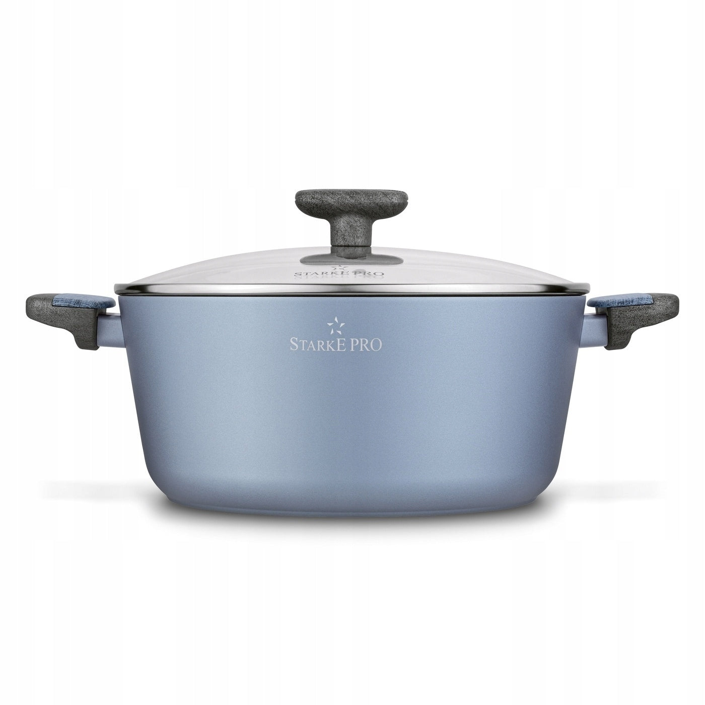 POT with LID induction Aluminium LARGE gas Starke Pro Double 6,6 l Brand Starke Pro