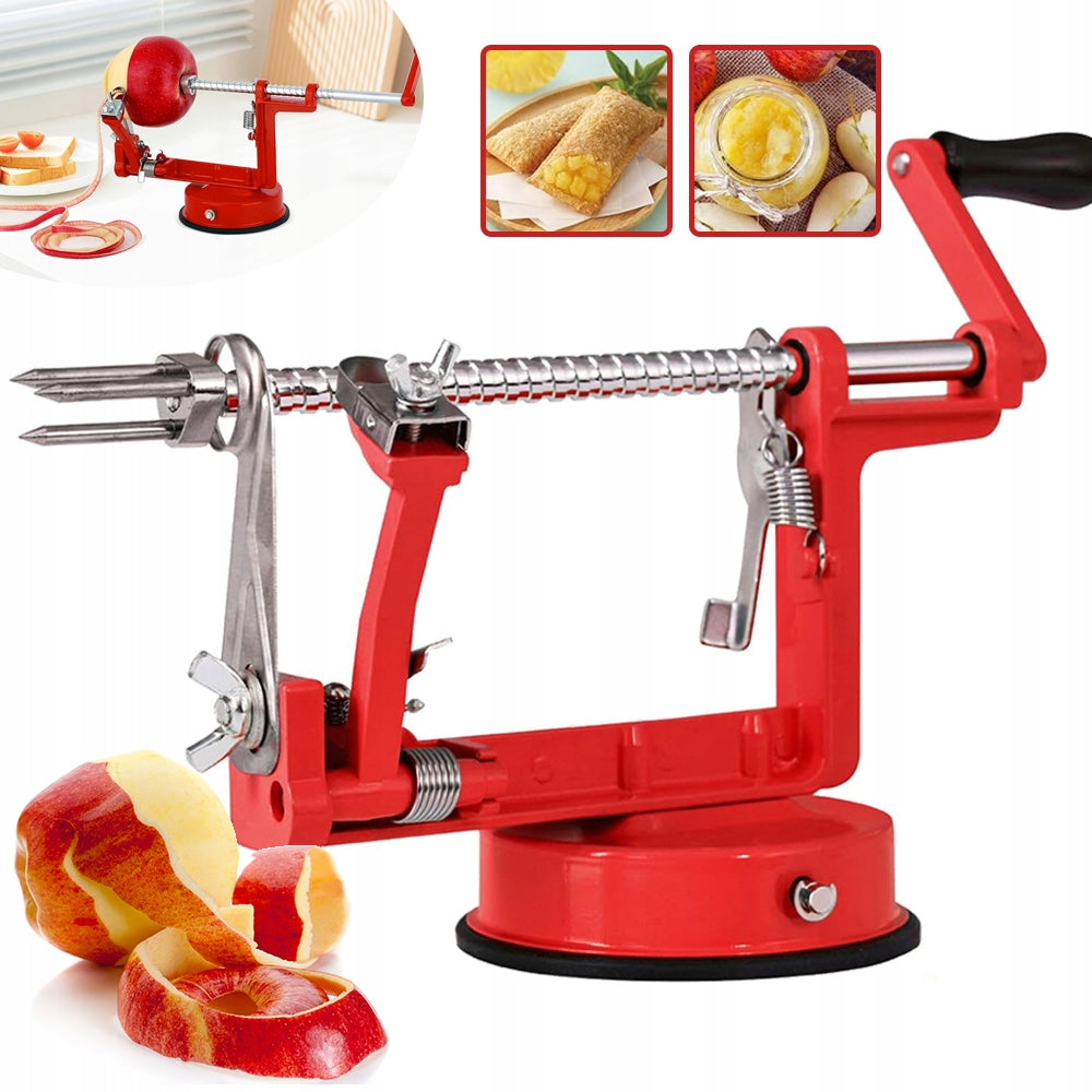 POTATO SPIRAL SLICER, 3 IN 1 APPLE PEELER AND DRIBBLE