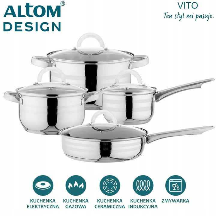POTS SET OF POTS INDUCTION LARGE GAS FRYING PAN Packaging status original