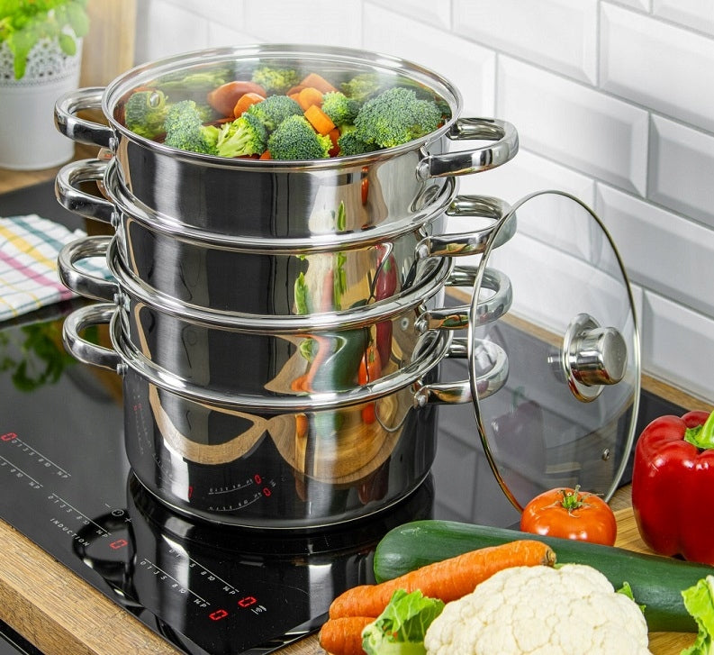 POTS STEAMER POT FOR STEAMING SET EAN (GTIN) 5908287233225