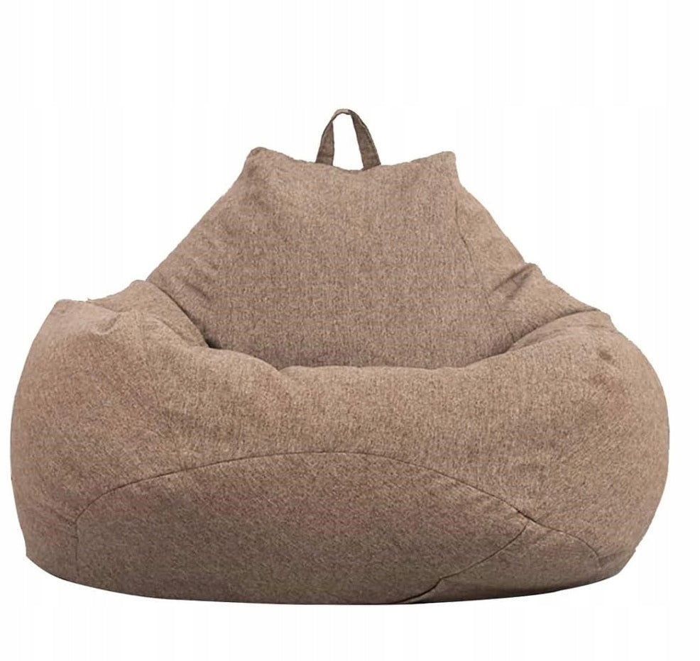 POUF COVER POUF BAG LIGHT BROWN 70x80cm