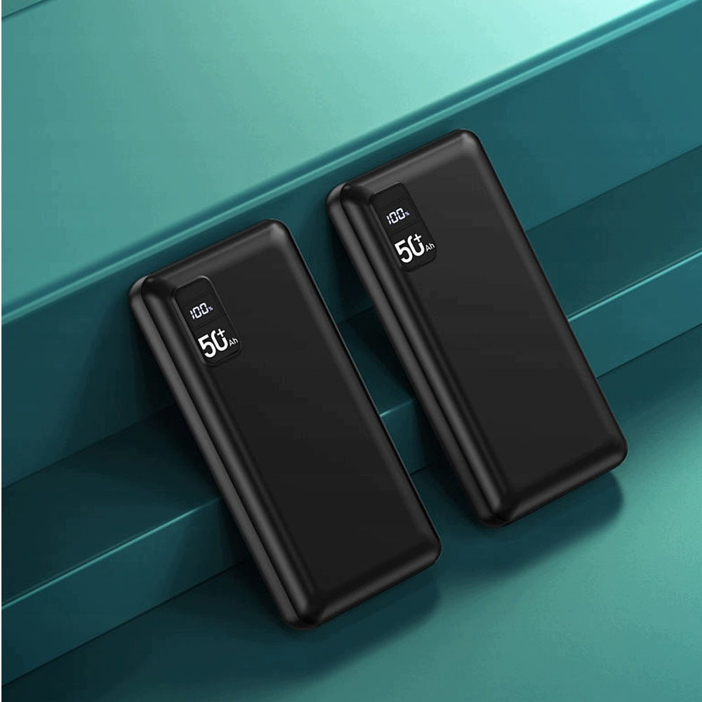 POWER BANK 50000MAH 22.5W PD USB C LED 3 PORTS FAST MOBILE CHARGING Brand no brand