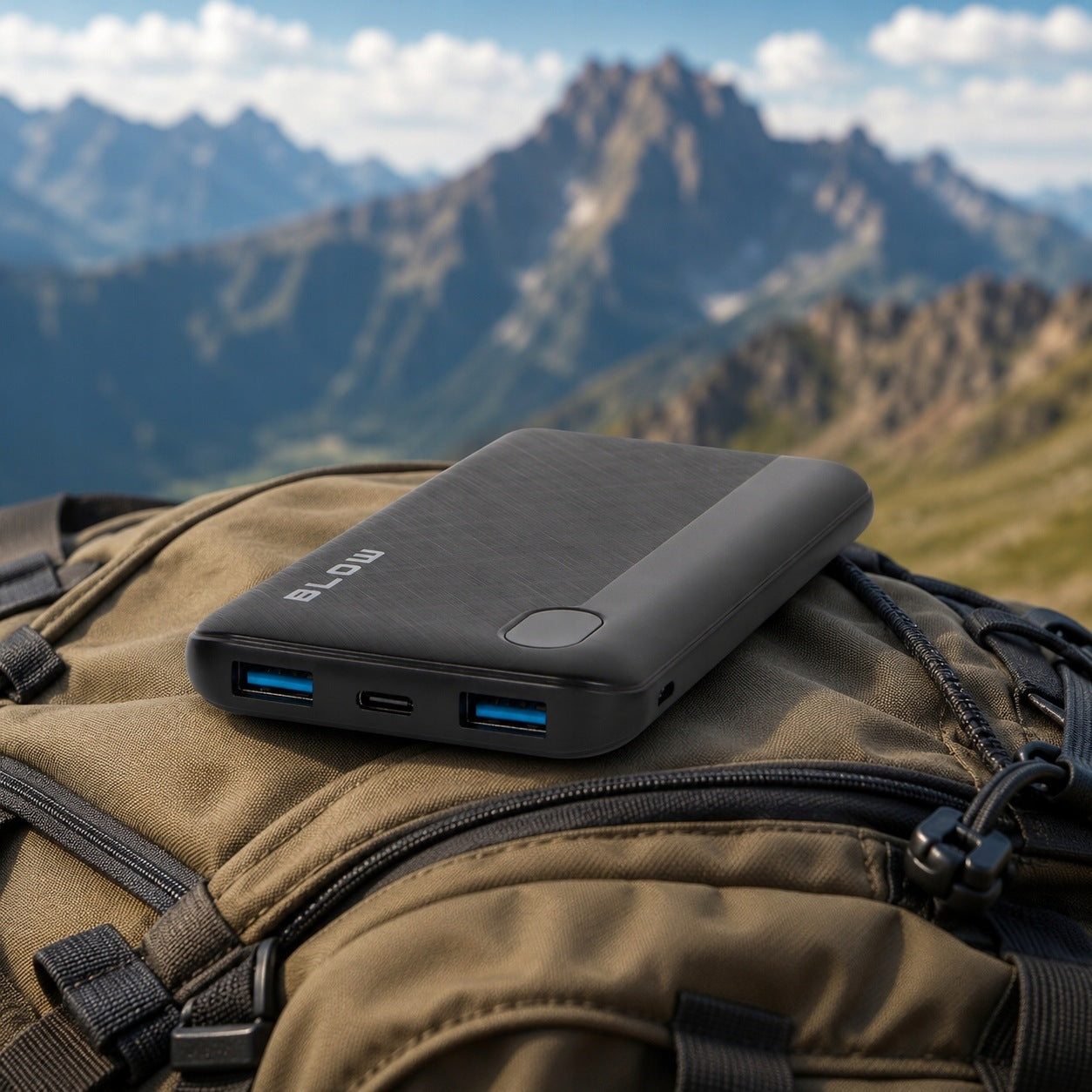 POWERBANK 10000mAh 22,5W FAST QC PD USB-C USB POWER BANK POWERFUL TRAVELER Manufacturer code 81-151#