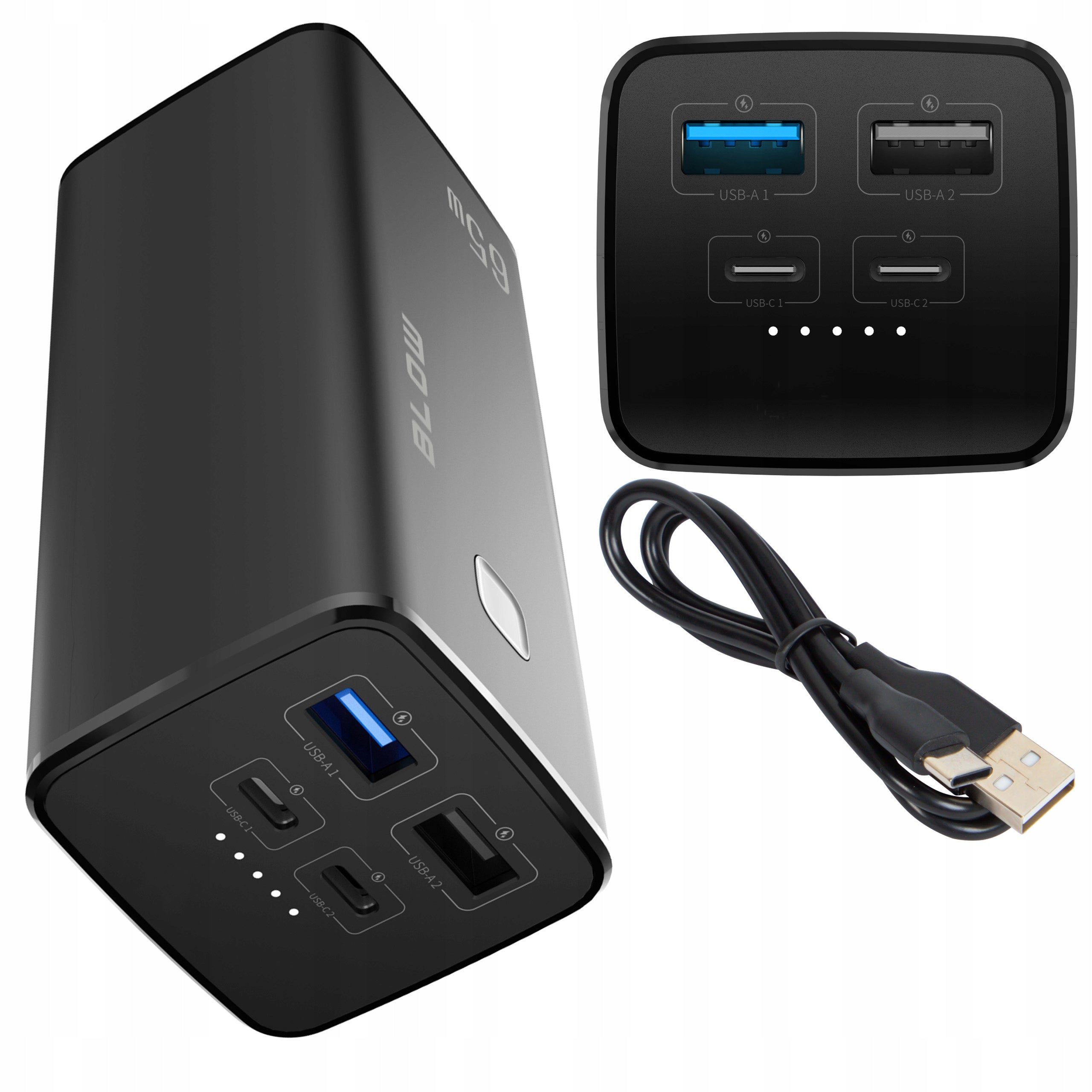 POWERBANK 20000mAh 65W QC3.0 PD USB-C POWER BANK FOR LAPTOP POWERFUL TRAVELER EAN (GTIN) 5900804146681