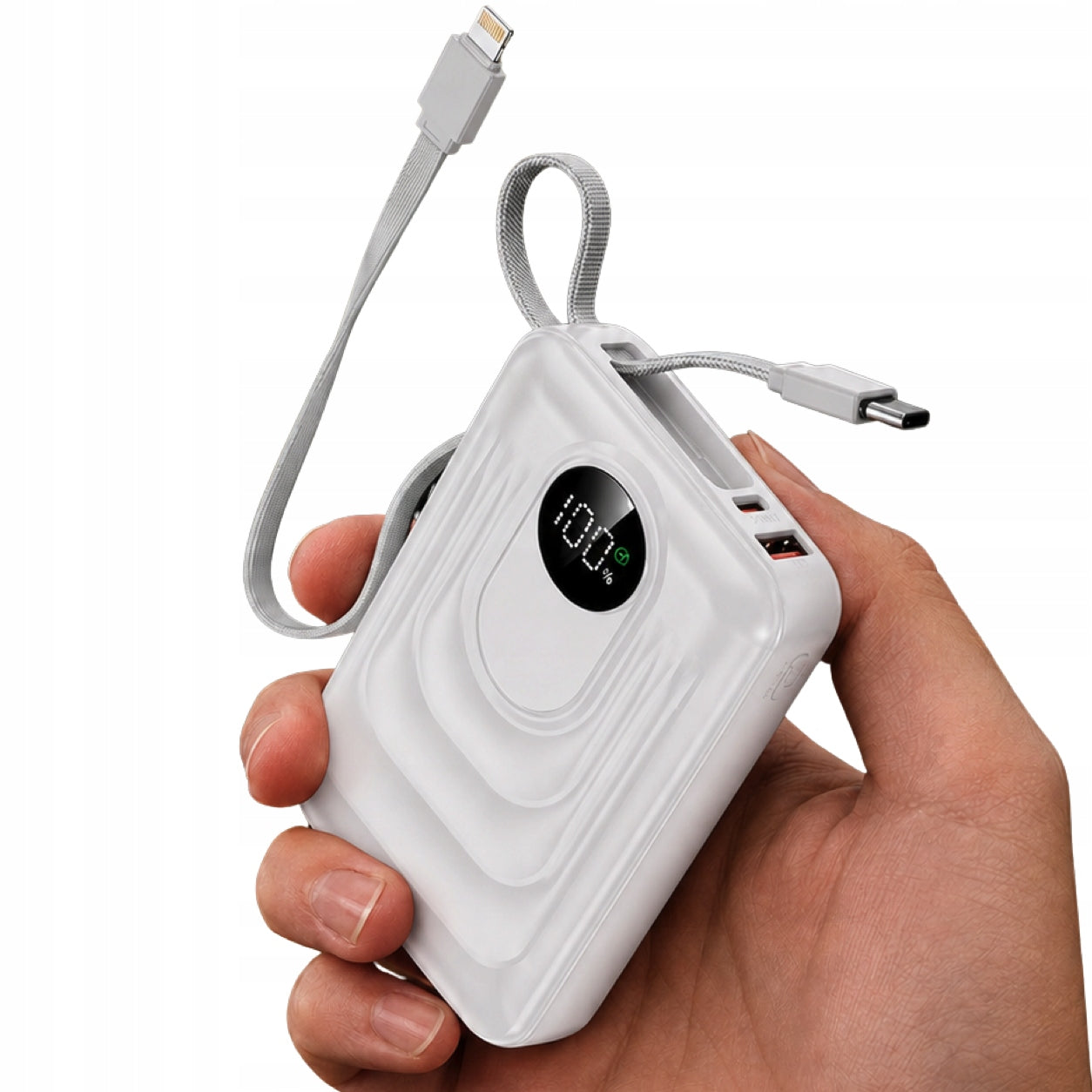 POWERBANK 20000mAh VOPTIX CK-059 22.5W LCD CABLES iPhone Android PD AIRPLANE