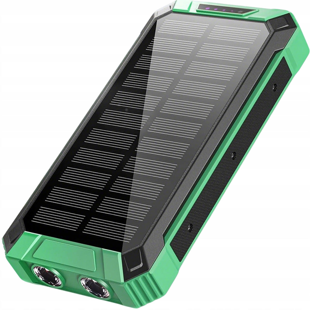 POWERBANK 30000MAH SOLAR INDUCTION USB-C Qi, 4x USB