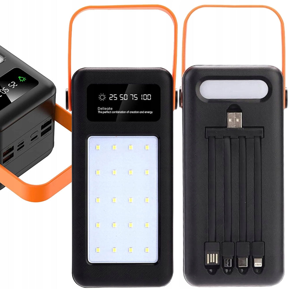 POWERBANK 50000MAH PD 66W LAPTOP CHARGING 6 DEVICES POWER BANK WITH Flashlight