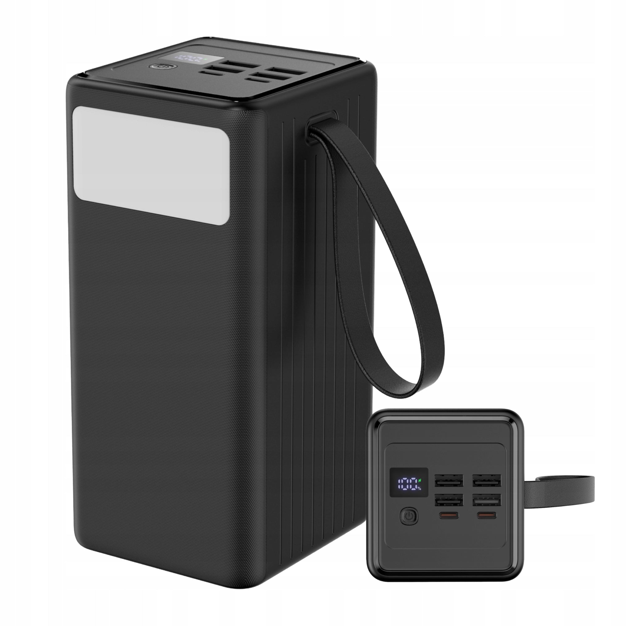 POWERBANK 60000mAh 4x USB 2x USB-C PD QC 3.0 65W FAST CHARGING + CABLE