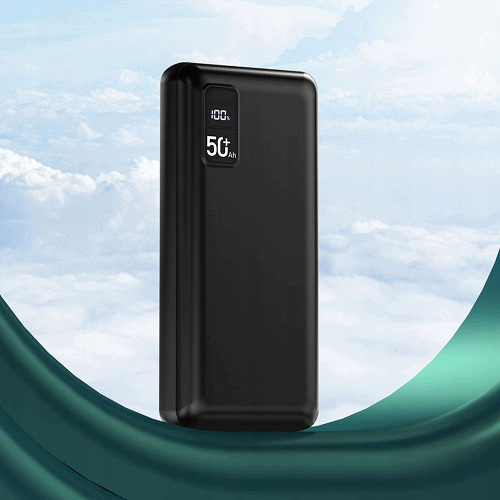 POWERBANK PORTABLE 50000MAH FAST CHARGING LED DISPLAY 3PORTS 22.5W Battery type lithium-polymer