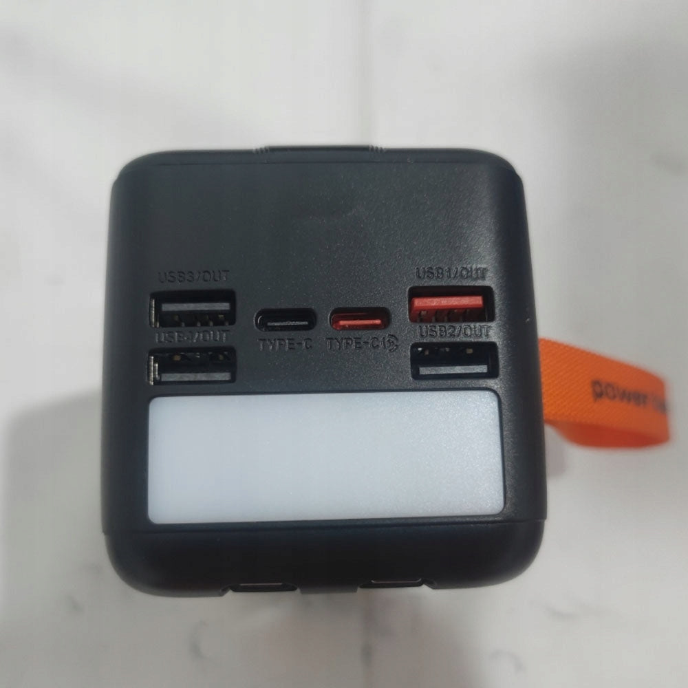POWERBANK POWER BANK 4XUSB USB-C POWERFUL TURBO CHARGING WITH FLASHLIGHT 50000MAH Packaging status original