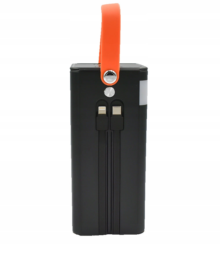 POWERBANK POWER BANK with 50000mAh 4xUSB USB-C Cables FAST CHARGING Brand FUMO