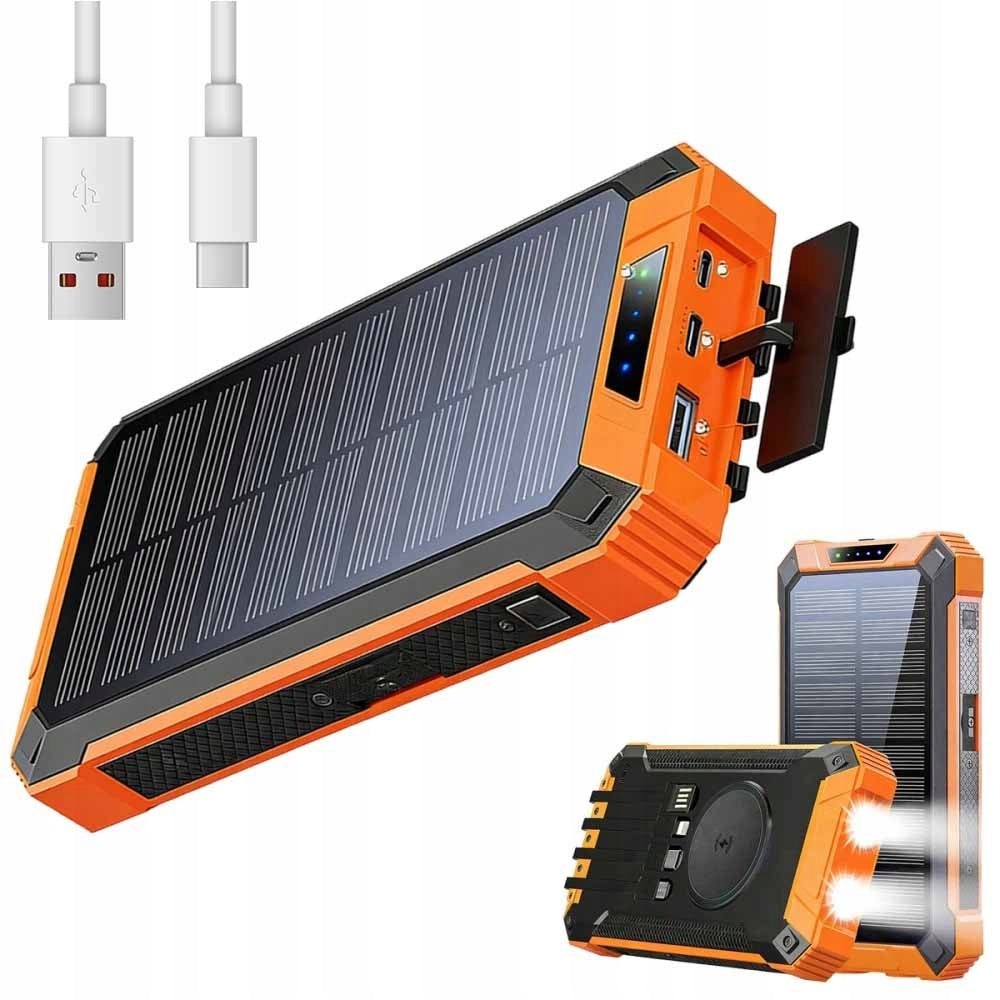 POWERBANK SOLAR CHARGER 30000mAh Multiple Ports Portable