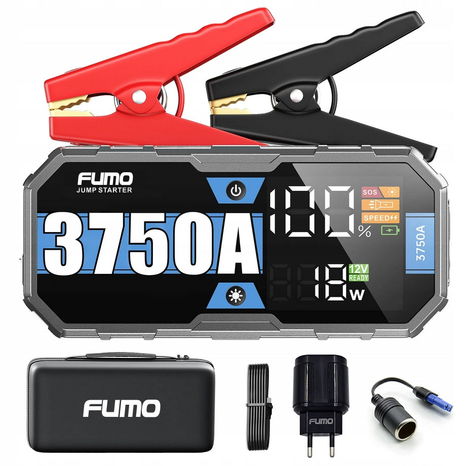 POWERBANK STARTER BOOSTER JUMP STARTER DEVICE 12V 3750A