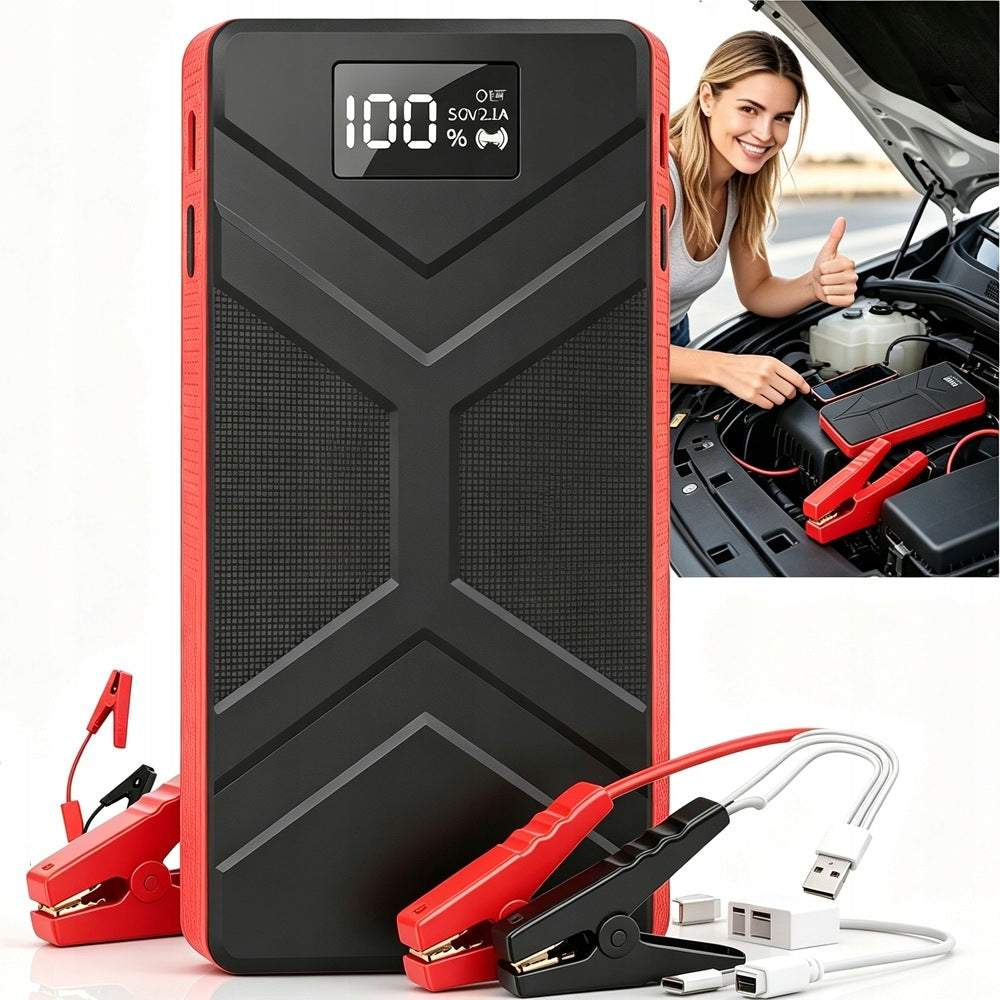 POWERBANK STARTER DEVICE WITH DIGITAL DISPLAY FOR SMARTPHONES