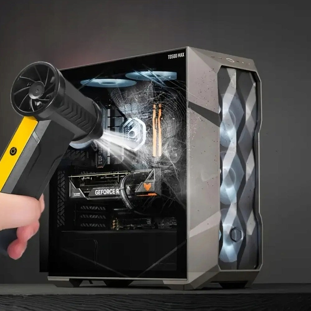 POWERFUL 10000MAH CLIMATIVE TURBO BATTERY BLOWER FOR DUST 160000RPM Air velocity 1 km/h