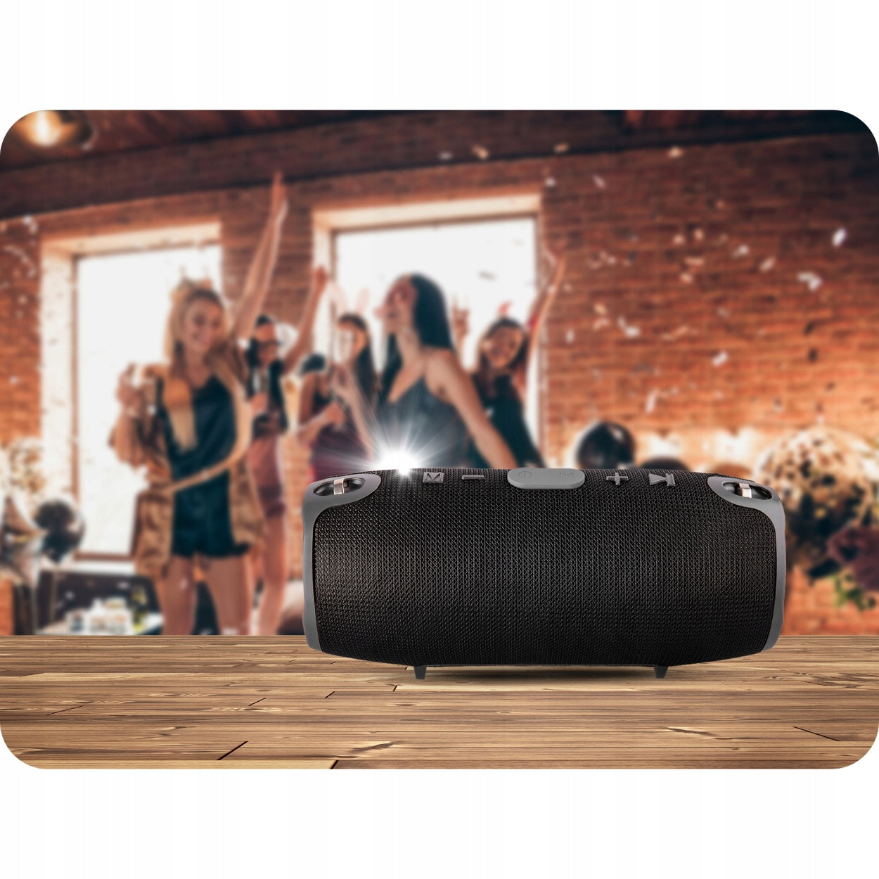 POWERFUL 40W BLUETOOTH WIRELESS BOOMBOX SPEAKER PORTABLE WITH FM RADIO Packaging status original