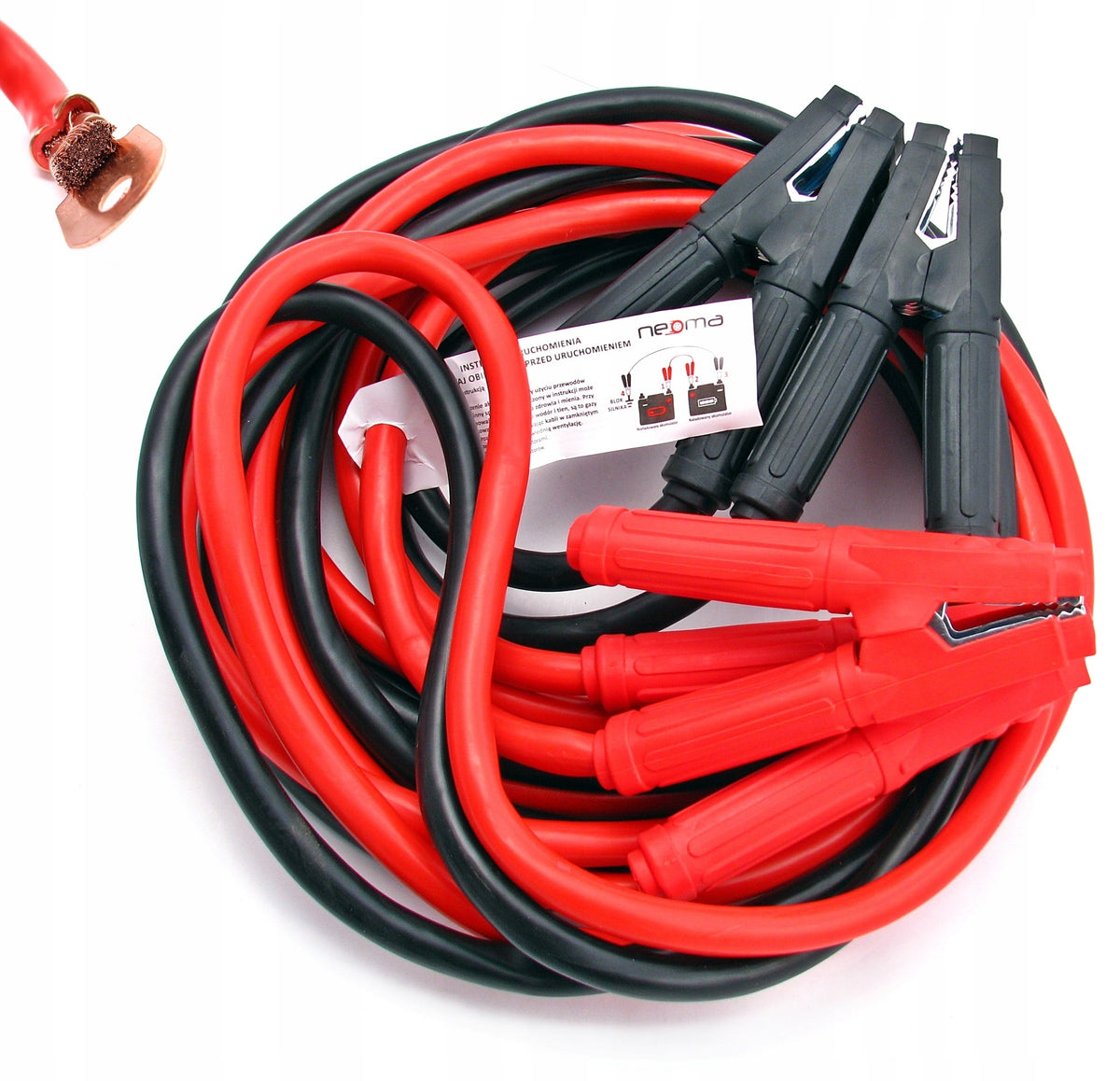 POWERFUL CABLES JUMPER CABLES 1500A 6M 6 METERS 50mm2 THICK NEOMAX
