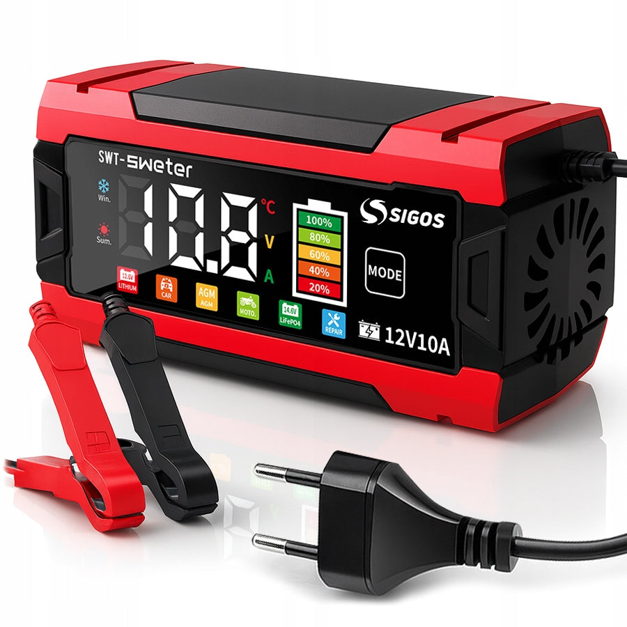 POWERFUL CAR RECTIFIER AUTOMATIC BATTERY REPAIR 24V 12V 10A