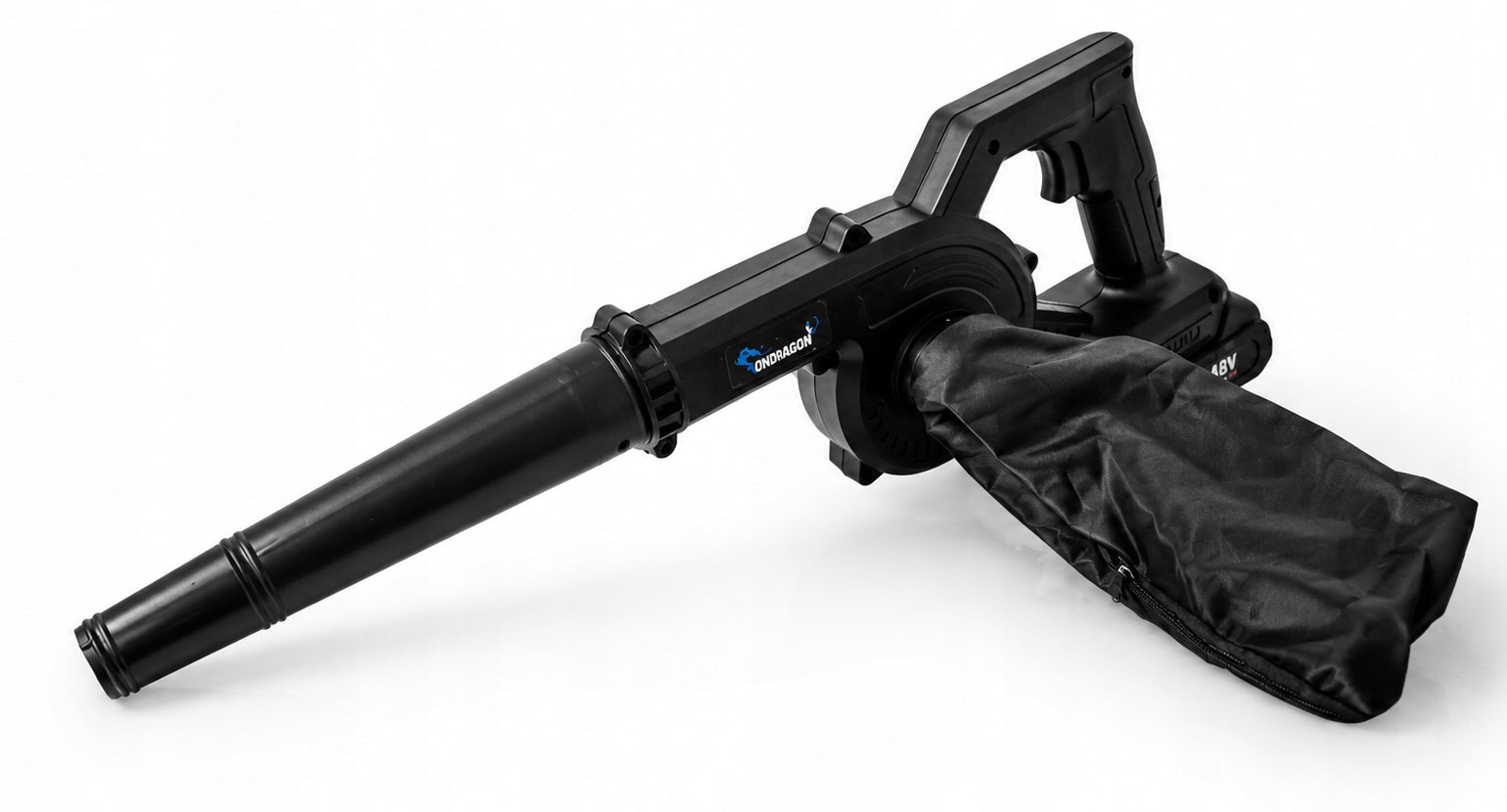 POWERFUL CORDLESS BLOWER HANDHELD GARDEN VACUUM CLEANER FOR LEAVES 2in1 48v 4Ah Output 5.2 m3/min