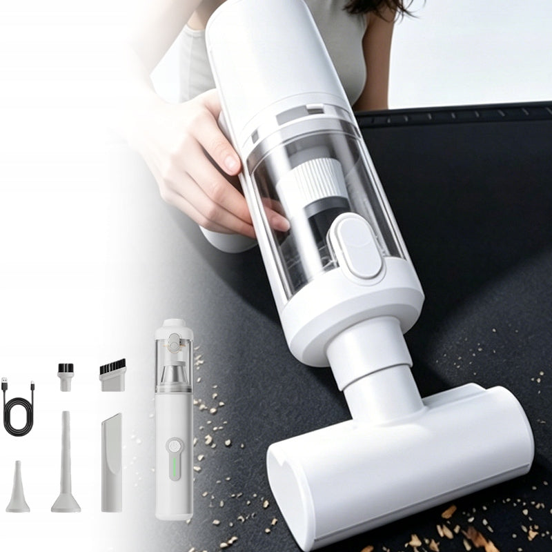 POWERFUL CORDLESS HANDHELD CAR VACUUM CLEANER