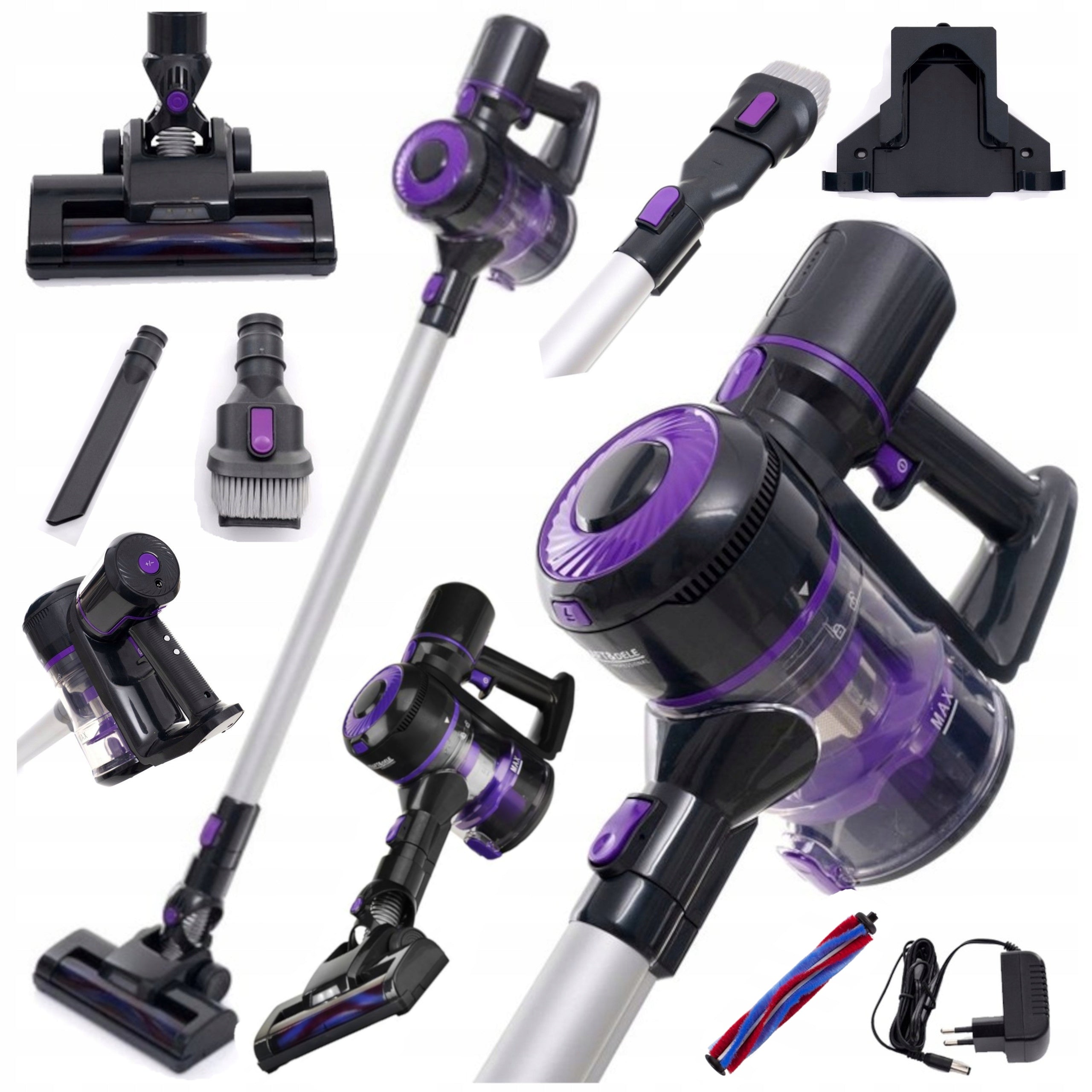 POWERFUL CORDLESS HANDHELD VACUUM CLEANER 220W CYCLONE HOUSEHOLD