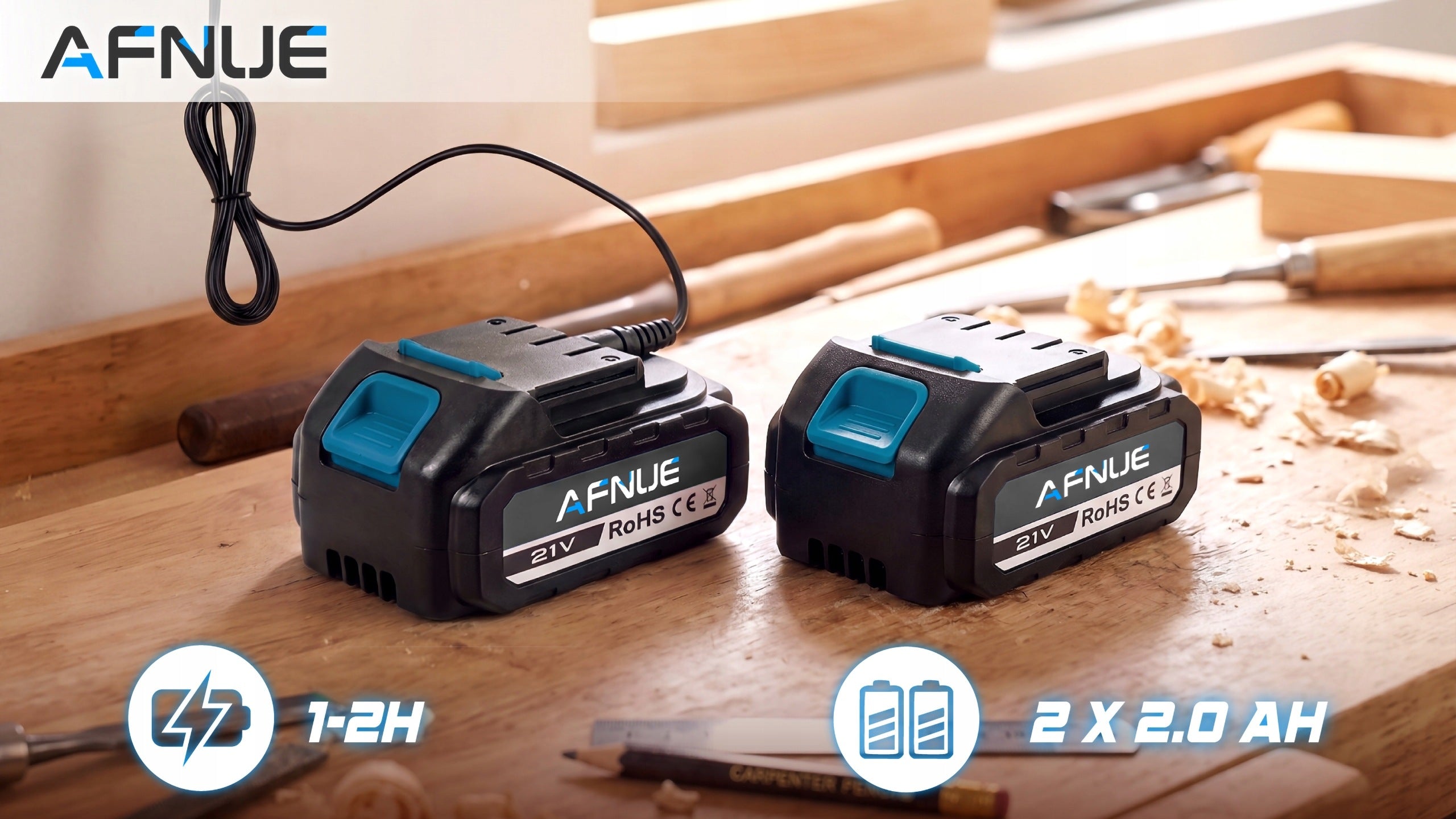 POWERFUL DRILL CORDLESS DRILL PRO 2X AKU SUITCASE 21V Manufacturer code 5906492209639
