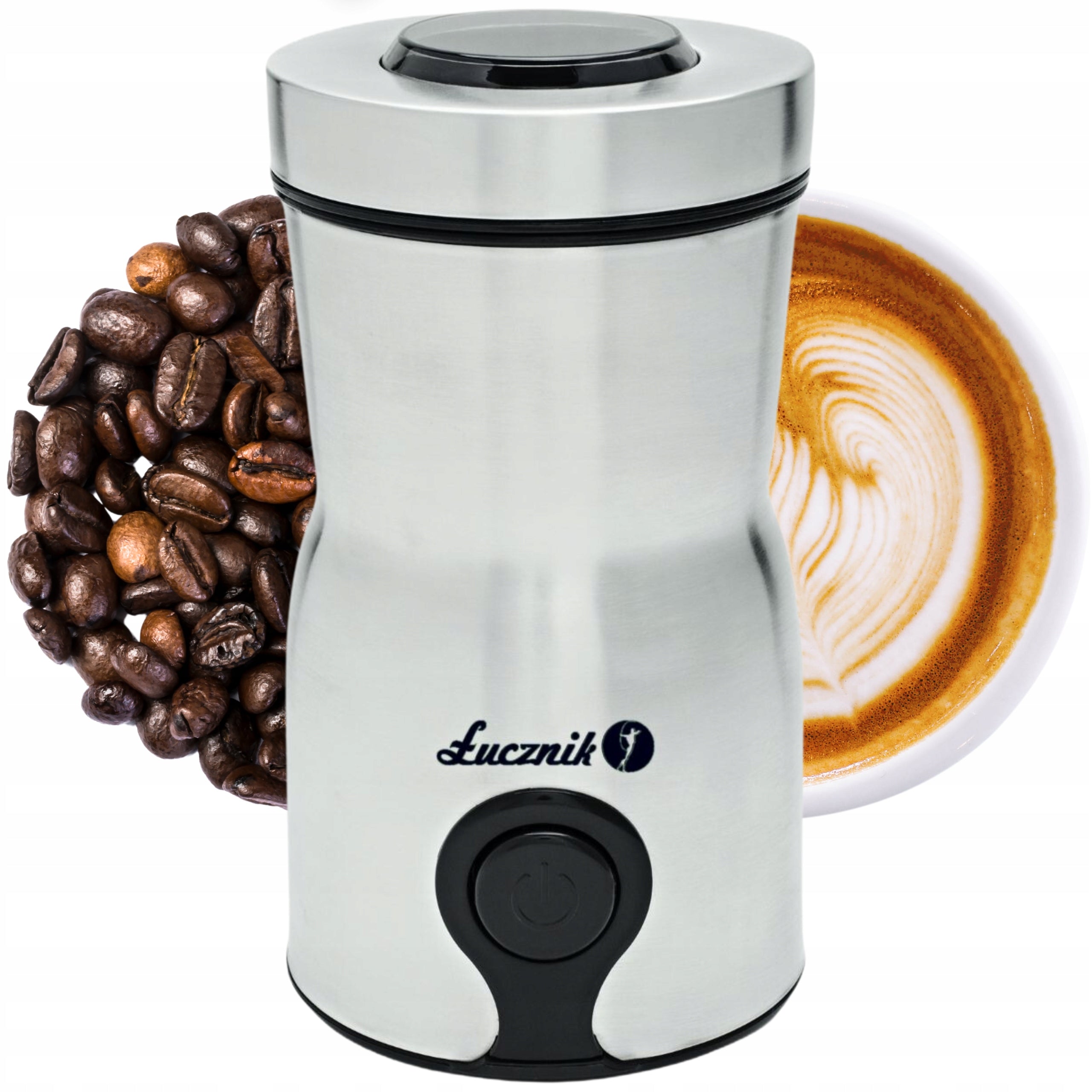 POWERFUL ELECTRIC GRINDER FOR GRINDING COFFEE NUTS BEANS HERBS AUTOMATIC