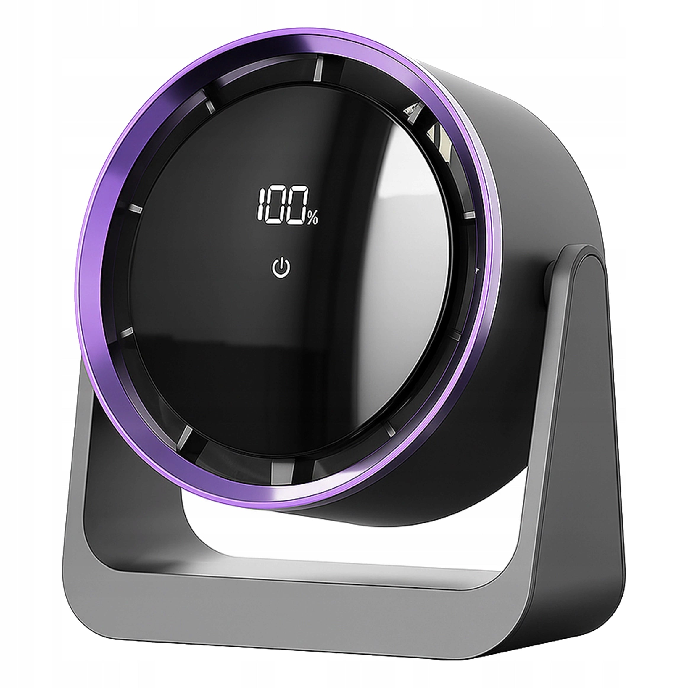 POWERFUL FAN SILENT ROTARY DESK FAN 5 MODES LED DISPLAY