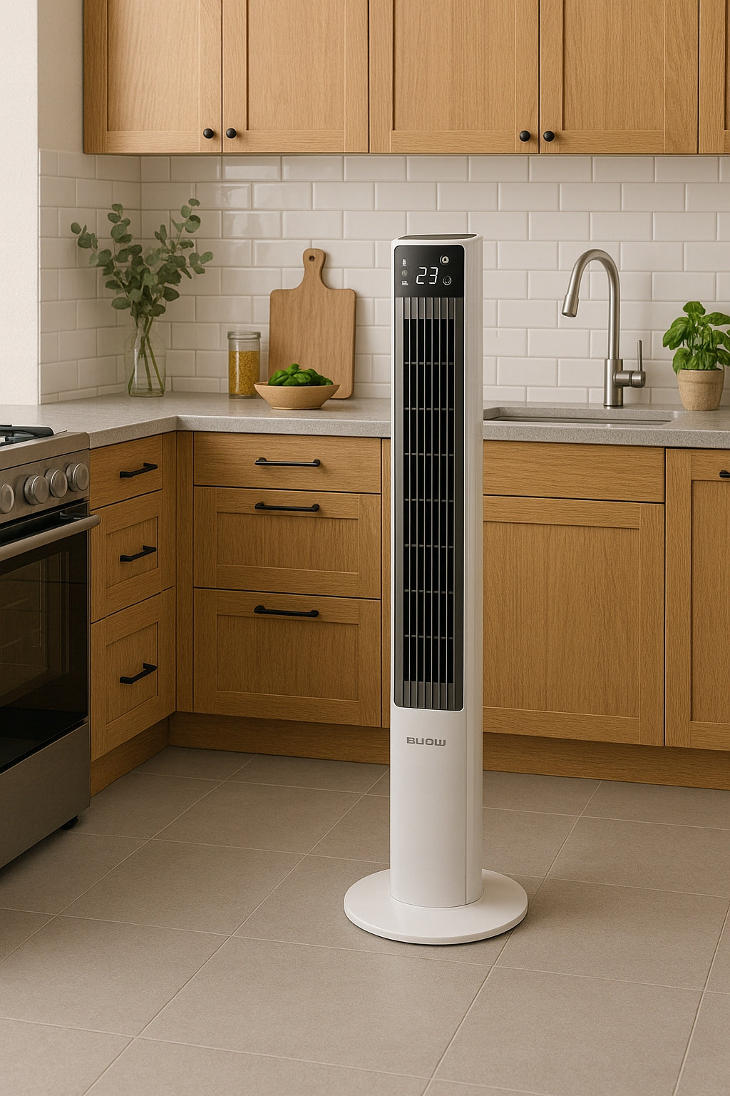 POWERFUL FLOOR STANDING COLUMN FAN QUIET XXL IONIZATION Fan type column