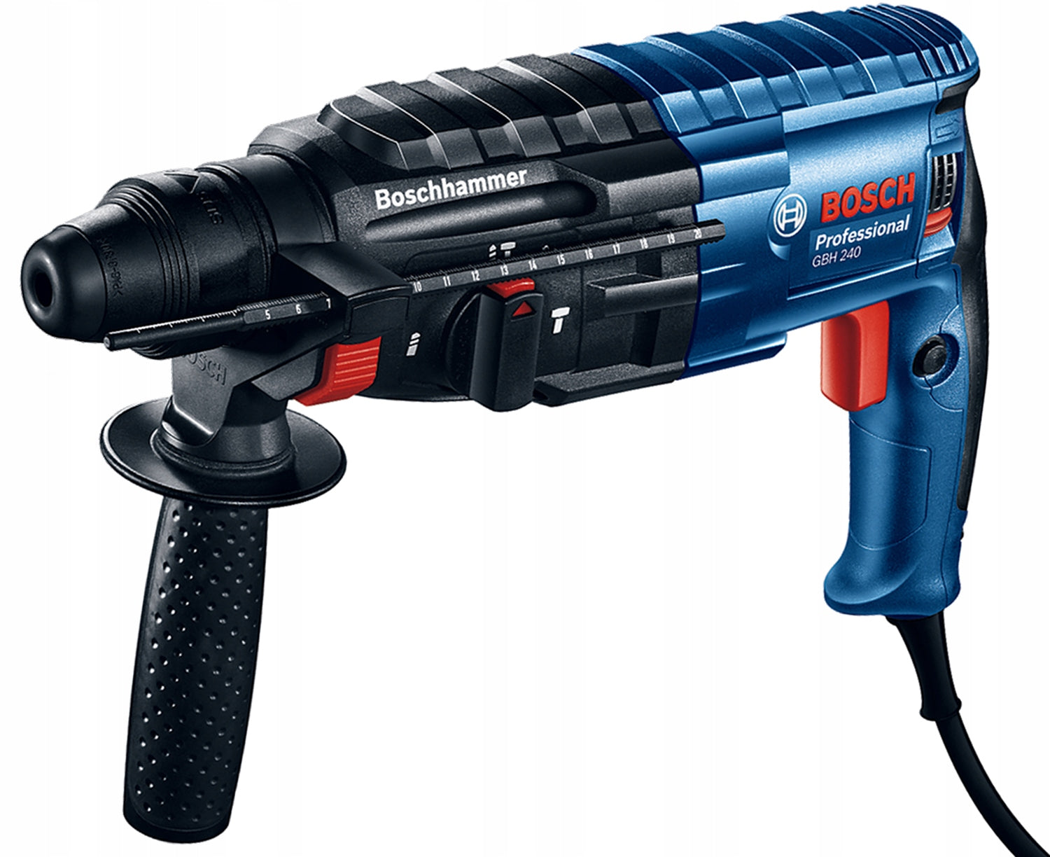POWERFUL Hammer Drill SDS Plus 2.7 J Suitcase BOSCH GBH 240 Manufacturer code GBH 240 / 0 611 272 100 / 0611272100