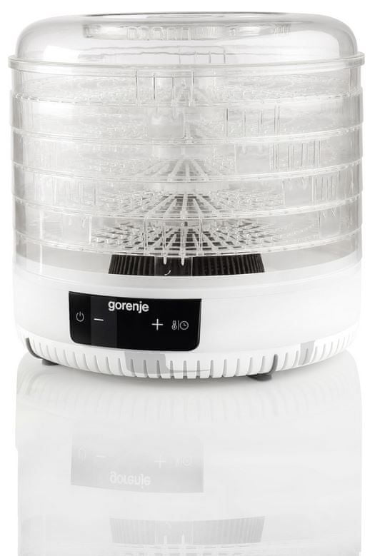 POWERFUL LARGE Food Grade Mushroom Dryer Gorenje FDK500GCW 380W 5 sieve LED Dominant color white