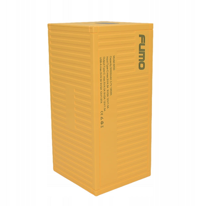 POWERFUL LARGE POWER BANK POWERBANK FUMO 50000MAH 4x USB USB-C PD QC Battery capacity 50000 mAh